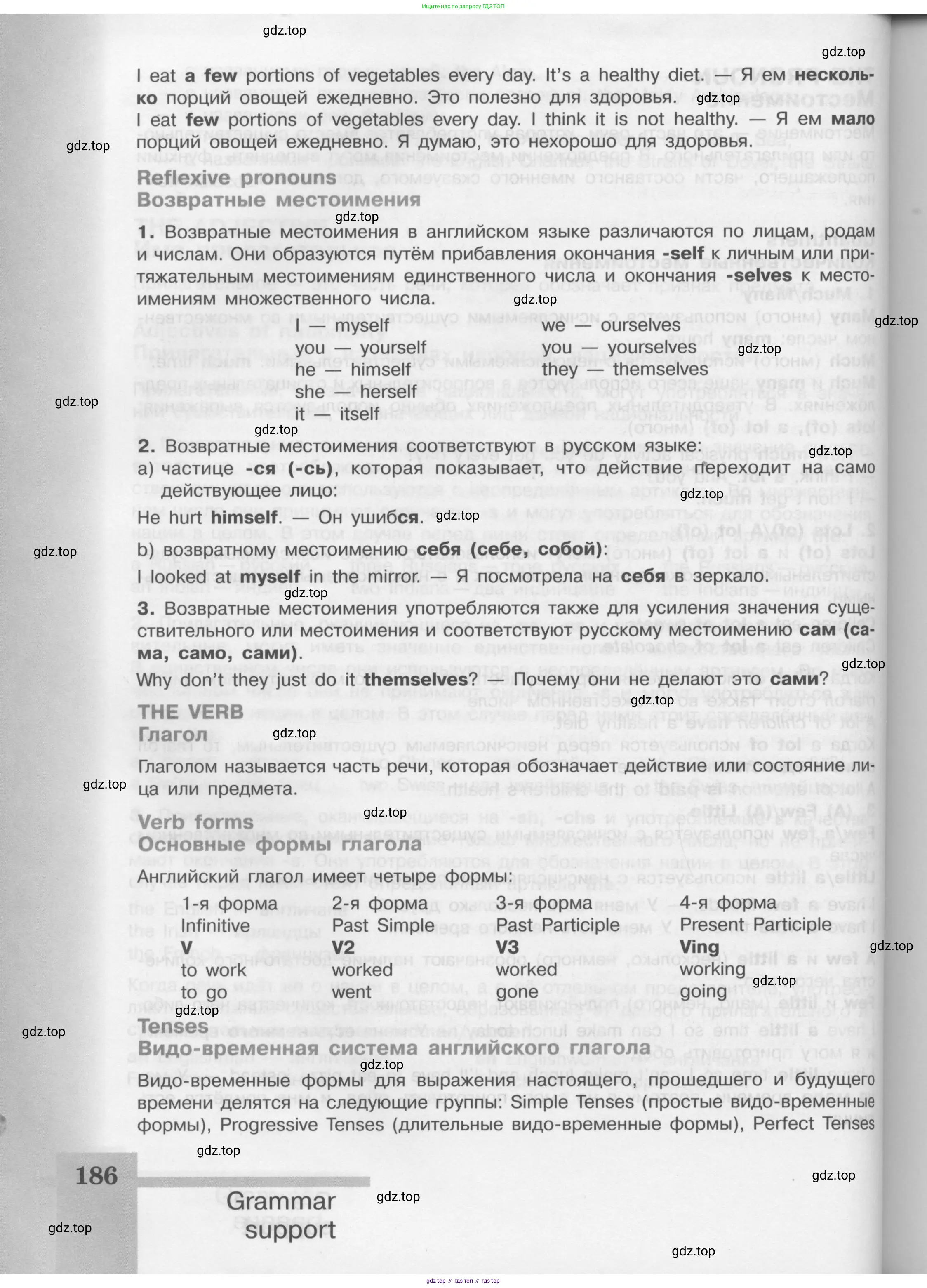 Английский язык (english), 8 класс Учебник (Student's book), авторы: Кузовлев Владимир Петрович (Kuzovlev Vladimir), Лапа Наталья Михайловна, Перегудова Эльвира Шакировна, Костина Ирина Павловна, Кузнецова Елена Вячеславовна, Дуванова Ольга Викторовна, Кобец Юлия Николаевна, издательство Просвещение, Москва, 2014, зелёного цвета, страница 186
