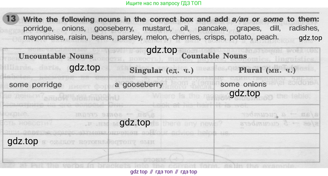 Английский язык (english), 8 класс Грамматический тренажёр, автор: Тимофеева Светлана Леонидовна, издательство Просвещение, Москва, 2024, бирюзового цвета, страница 62, номер 13, Условие 2024