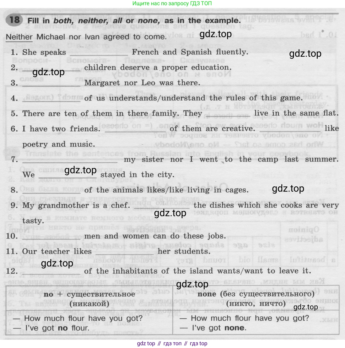 Английский язык (english), 8 класс Грамматический тренажёр, автор: Тимофеева Светлана Леонидовна, издательство Просвещение, Москва, 2024, бирюзового цвета, страница 67, номер 18, Условие 2024