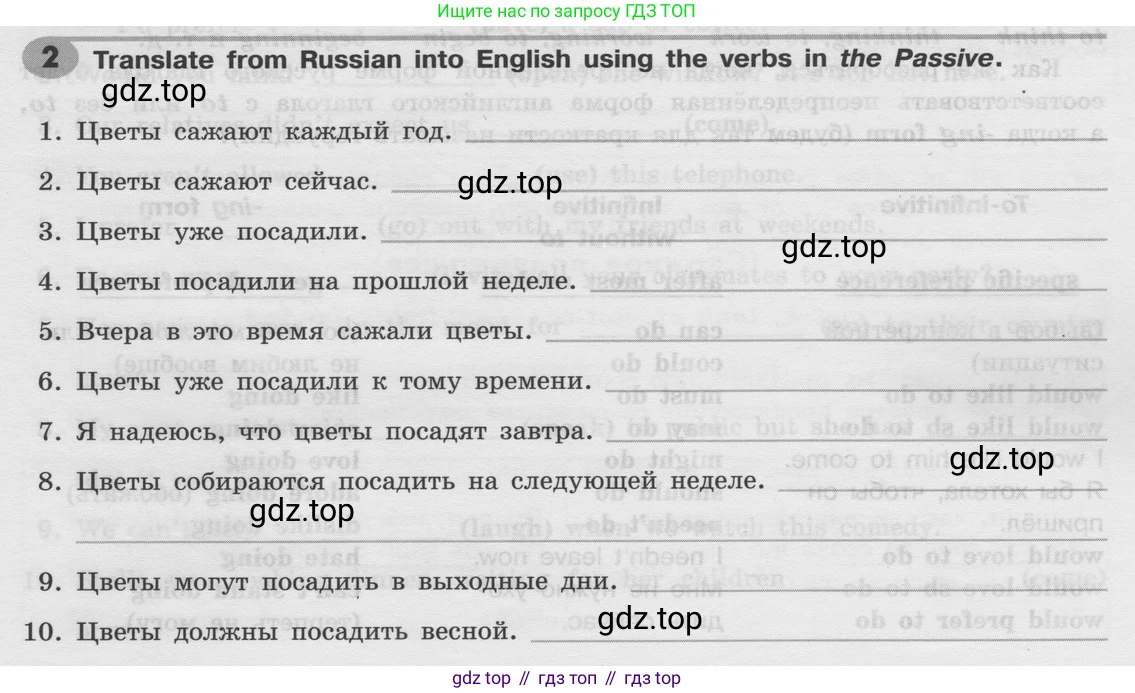 Английский язык (english), 8 класс Грамматический тренажёр, автор: Тимофеева Светлана Леонидовна, издательство Просвещение, Москва, 2024, бирюзового цвета, страница 109, номер 2, Условие 2024