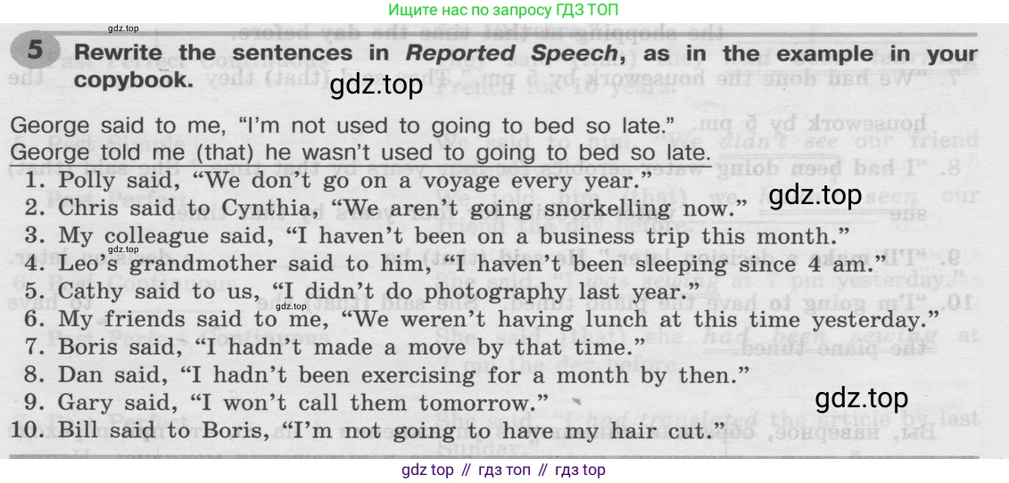 Английский язык (english), 8 класс Грамматический тренажёр, автор: Тимофеева Светлана Леонидовна, издательство Просвещение, Москва, 2024, бирюзового цвета, страница 132, номер 5, Условие 2024