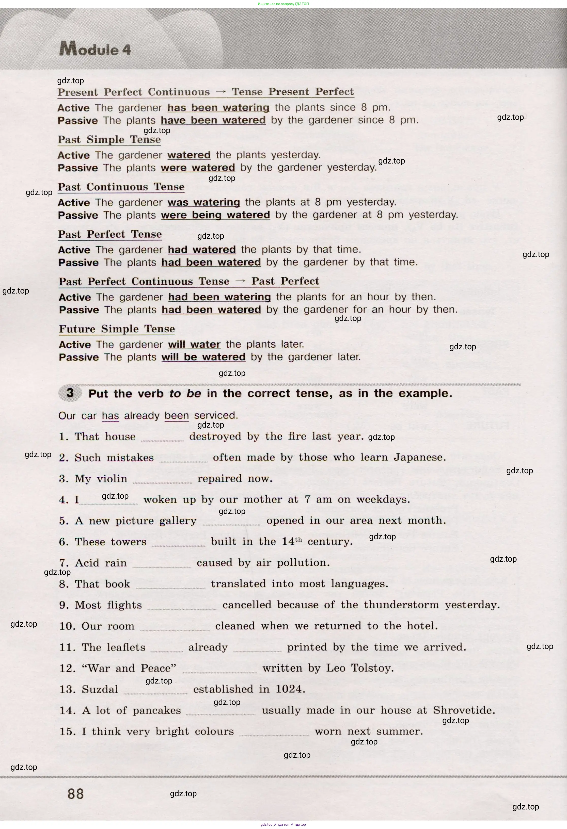 Английский язык (english), 8 класс Грамматический тренажёр, автор: Тимофеева Светлана Леонидовна, издательство Просвещение, Москва, 2024, бирюзового цвета, страница 88