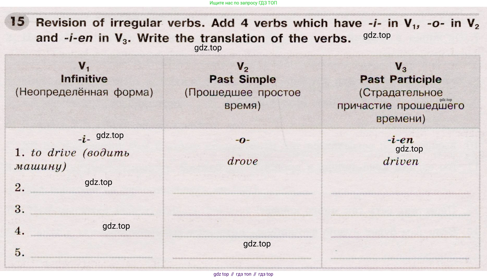 Английский язык (english), 8 класс Грамматический тренажёр, автор: Тимофеева Светлана Леонидовна, издательство Просвещение, Москва, 2024, бирюзового цвета, страница 123, номер 15, Условие 2019-2023