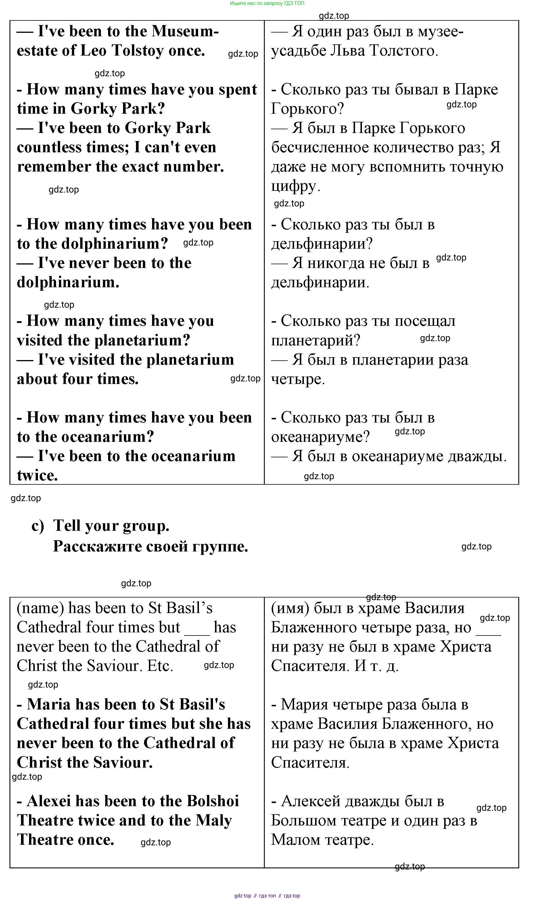 Английский язык (english), 8 класс Грамматический тренажёр, автор: Тимофеева Светлана Леонидовна, издательство Просвещение, Москва, 2024, бирюзового цвета, страница 49, номер 4, Решение 3 (2024-2027) (продолжение 4)