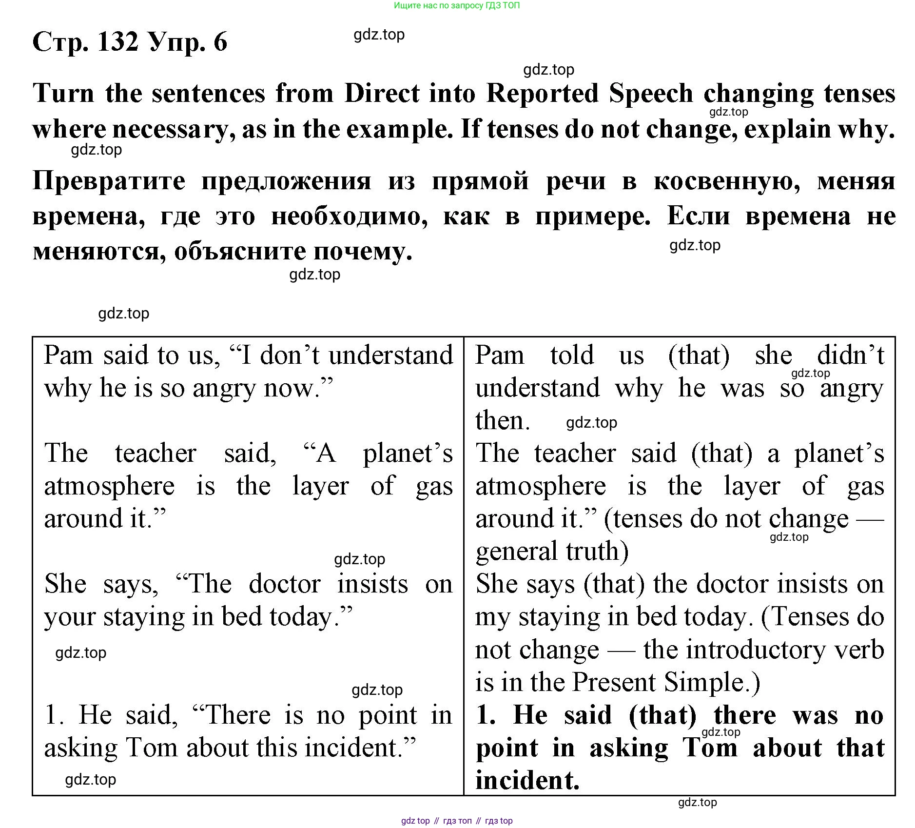 Английский язык (english), 8 класс Грамматический тренажёр, автор: Тимофеева Светлана Леонидовна, издательство Просвещение, Москва, 2024, бирюзового цвета, страница 132, номер 6, Решение 3 (2024-2027)