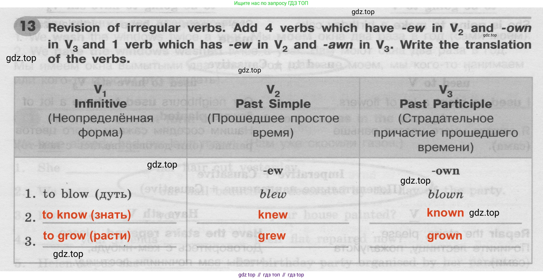 Английский язык (english), 8 класс Грамматический тренажёр, автор: Тимофеева Светлана Леонидовна, издательство Просвещение, Москва, 2024, бирюзового цвета, страница 106, номер 13, Решение 2 (2024-2027)