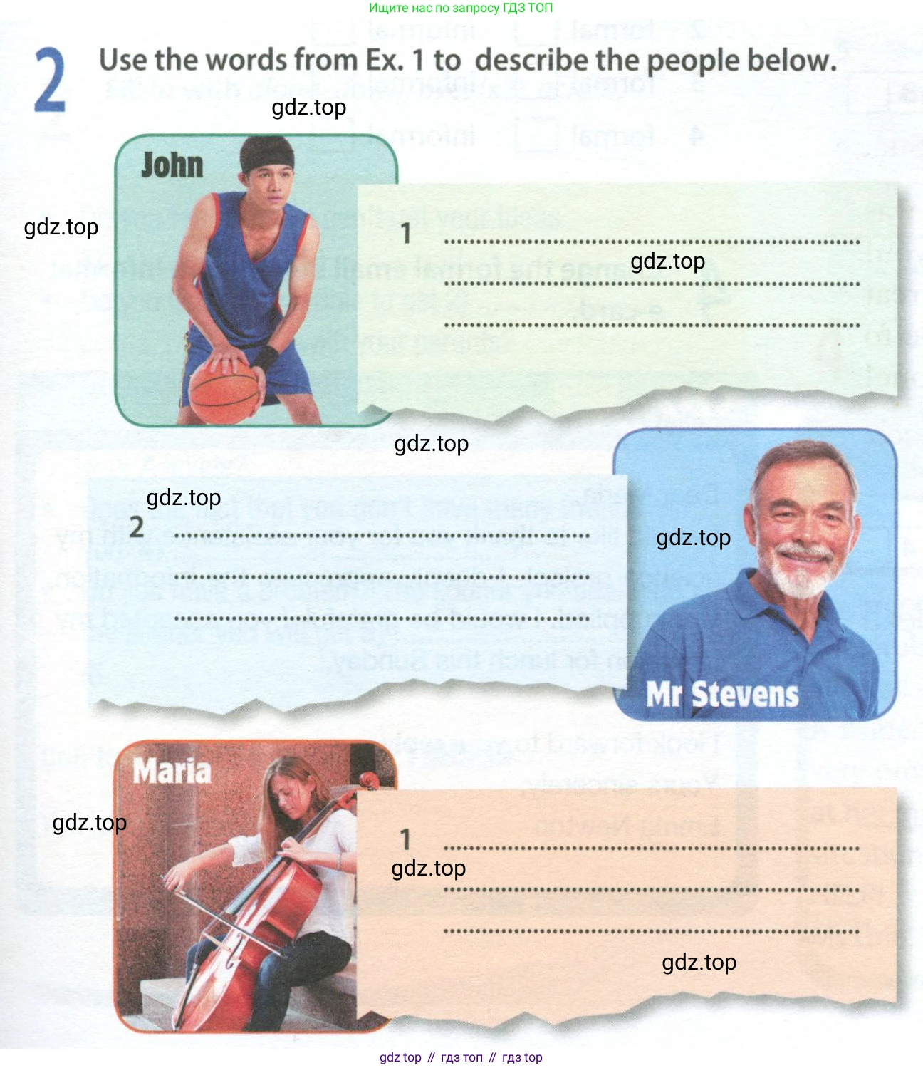 ГДЗ Английский язык (english), 8 класс Рабочая тетрадь (workbook), авторы: Ваулина Юлия Евгеньевна (Vaulina Julia), Дули Дженни (Dooley Jenny), Подоляко Ольга Евгеньевна (Podolyako Olga), Эванс Вирджиния (Evans Virginia), издательство Просвещение, Москва, 2023, бирюзового цвета, страница 7, номер 2, Условие 2024
