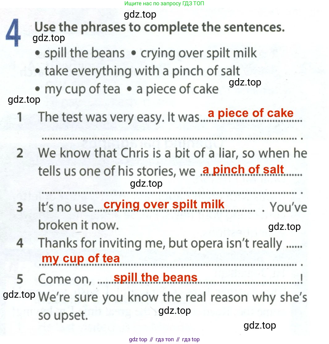 ГДЗ Английский язык (english), 8 класс Рабочая тетрадь (workbook), авторы: Ваулина Юлия Евгеньевна (Vaulina Julia), Дули Дженни (Dooley Jenny), Подоляко Ольга Евгеньевна (Podolyako Olga), Эванс Вирджиния (Evans Virginia), издательство Просвещение, Москва, 2023, бирюзового цвета, страница 17, номер 4, Решение 2 (2024-2027)