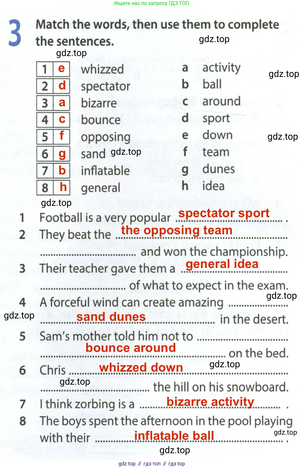 ГДЗ Английский язык (english), 8 класс Рабочая тетрадь (workbook), авторы: Ваулина Юлия Евгеньевна (Vaulina Julia), Дули Дженни (Dooley Jenny), Подоляко Ольга Евгеньевна (Podolyako Olga), Эванс Вирджиния (Evans Virginia), издательство Просвещение, Москва, 2023, бирюзового цвета, страница 74, номер 3, Решение 2 (2024-2027)