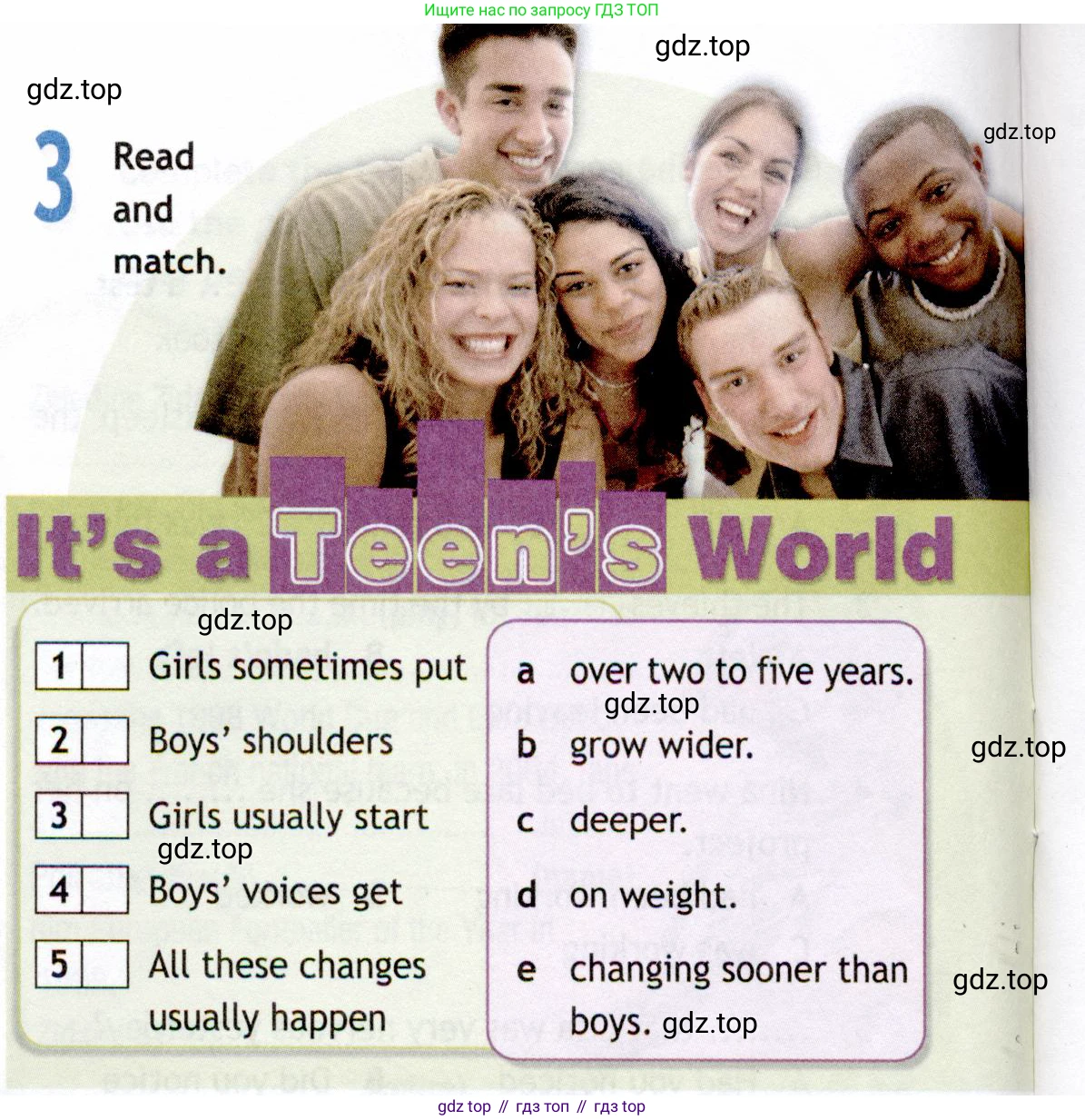 ГДЗ Английский язык (english), 8 класс Рабочая тетрадь (workbook), авторы: Ваулина Юлия Евгеньевна (Vaulina Julia), Дули Дженни (Dooley Jenny), Подоляко Ольга Евгеньевна (Podolyako Olga), Эванс Вирджиния (Evans Virginia), издательство Просвещение, Москва, 2023, бирюзового цвета, страница 34, номер 3, Условие 2019-2022