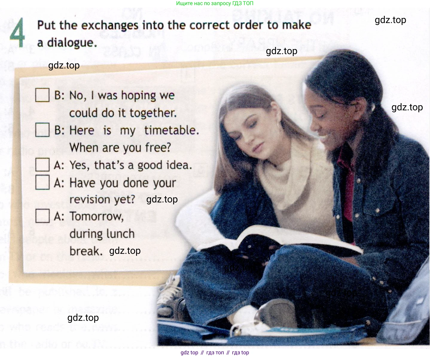 ГДЗ Английский язык (english), 8 класс Рабочая тетрадь (workbook), авторы: Ваулина Юлия Евгеньевна (Vaulina Julia), Дули Дженни (Dooley Jenny), Подоляко Ольга Евгеньевна (Podolyako Olga), Эванс Вирджиния (Evans Virginia), издательство Просвещение, Москва, 2023, бирюзового цвета, страница 65, номер 4, Условие 2019-2022