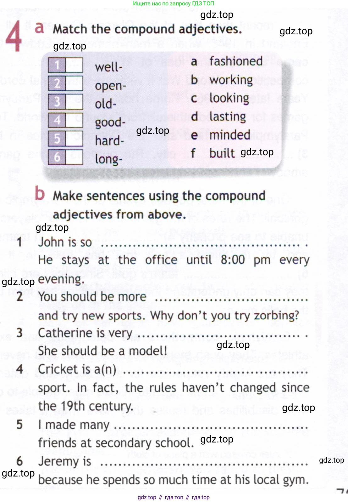 ГДЗ Английский язык (english), 8 класс Рабочая тетрадь (workbook), авторы: Ваулина Юлия Евгеньевна (Vaulina Julia), Дули Дженни (Dooley Jenny), Подоляко Ольга Евгеньевна (Podolyako Olga), Эванс Вирджиния (Evans Virginia), издательство Просвещение, Москва, 2023, бирюзового цвета, страница 79, номер 4, Условие 2019-2022