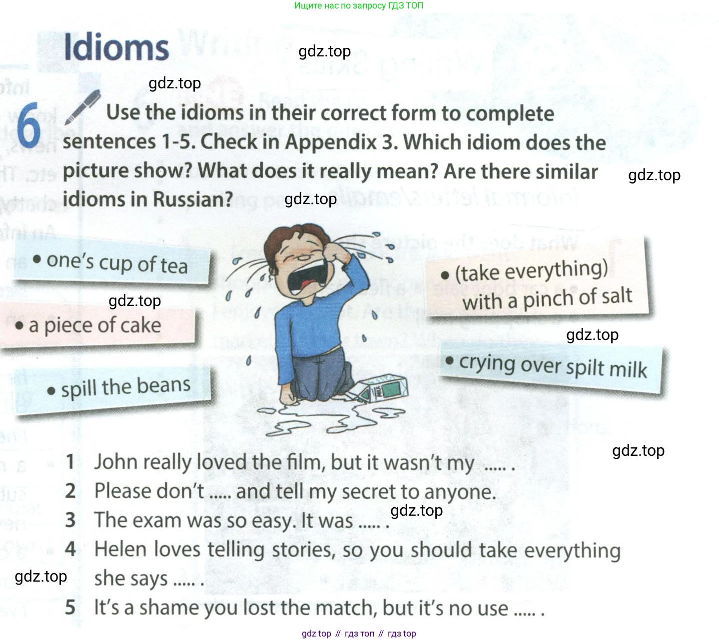 Английский язык (english), 8 класс Учебник (Student's book), авторы: Ваулина Юлия Евгеньевна (Vaulina Julia), Дули Дженни (Dooley Jenny), Подоляко Ольга Евгеньевна (Podolyako Olga), Эванс Вирджиния (Evans Virginia), издательство Просвещение, Москва, 2023, бирюзового цвета, страница 33, номер 6, Условие 2023-2027