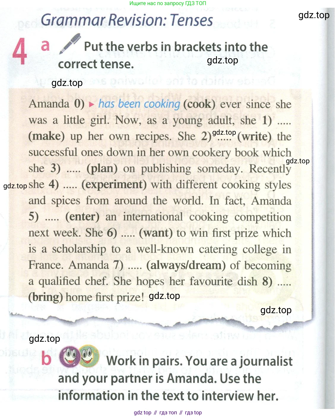 Английский язык (english), 8 класс Учебник (Student's book), авторы: Ваулина Юлия Евгеньевна (Vaulina Julia), Дули Дженни (Dooley Jenny), Подоляко Ольга Евгеньевна (Podolyako Olga), Эванс Вирджиния (Evans Virginia), издательство Просвещение, Москва, 2023, бирюзового цвета, страница 36, номер 4, Условие 2023-2027