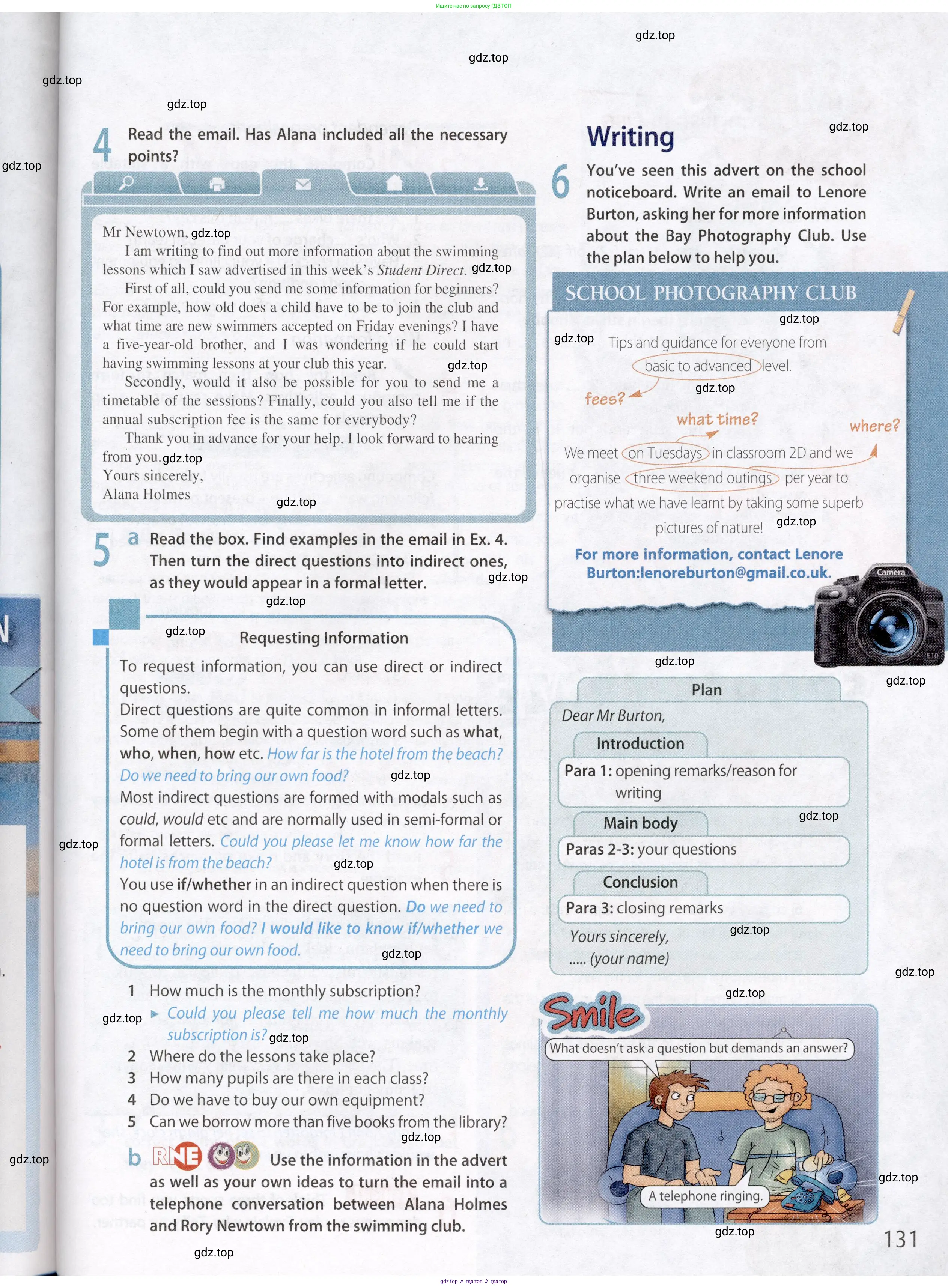 Английский язык (english), 8 класс Учебник (Student's book), авторы: Ваулина Юлия Евгеньевна (Vaulina Julia), Дули Дженни (Dooley Jenny), Подоляко Ольга Евгеньевна (Podolyako Olga), Эванс Вирджиния (Evans Virginia), издательство Просвещение, Москва, 2023, бирюзового цвета, страница 131