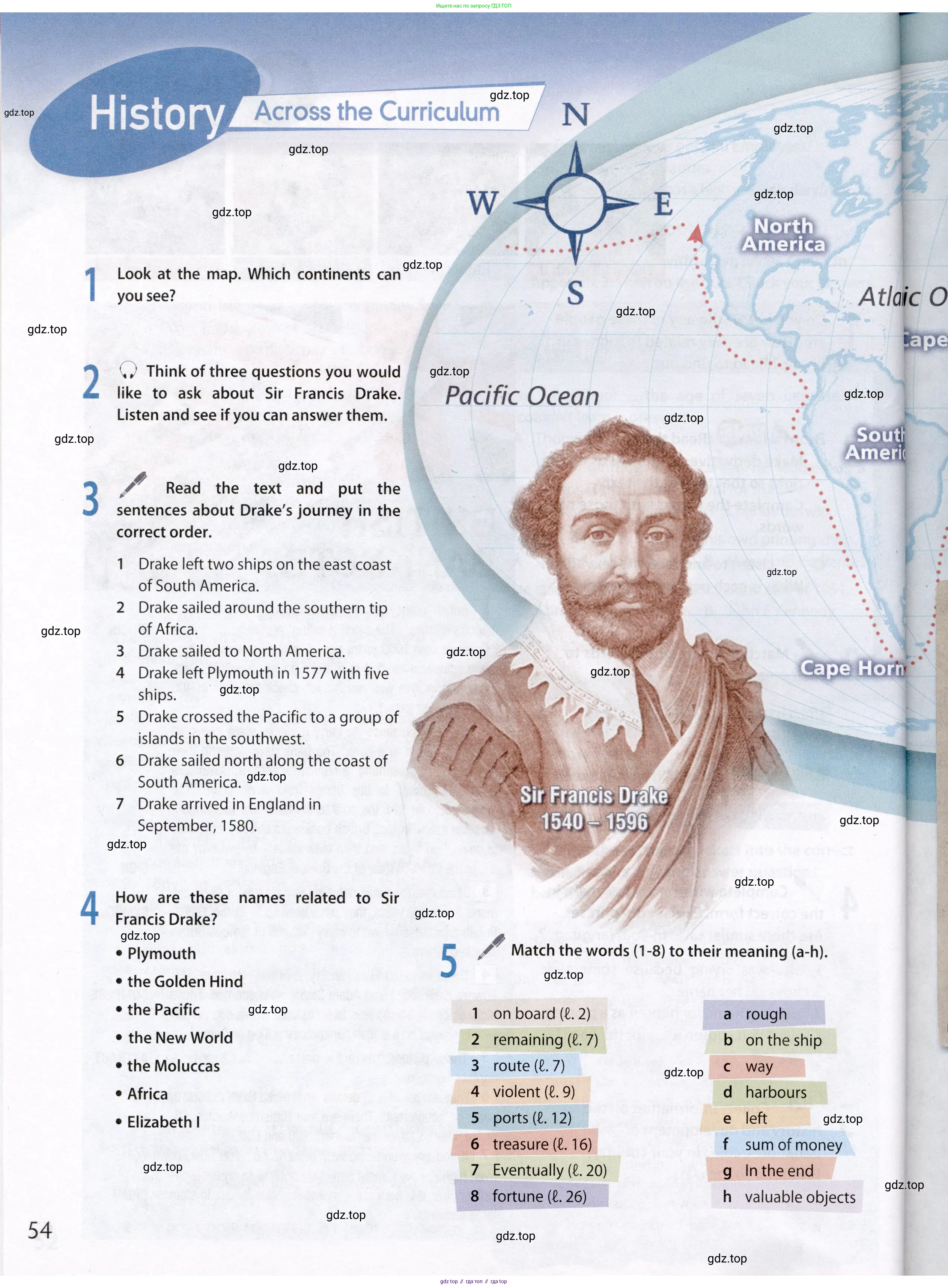 Английский язык (english), 8 класс Учебник (Student's book), авторы: Ваулина Юлия Евгеньевна (Vaulina Julia), Дули Дженни (Dooley Jenny), Подоляко Ольга Евгеньевна (Podolyako Olga), Эванс Вирджиния (Evans Virginia), издательство Просвещение, Москва, 2023, бирюзового цвета, страница 54