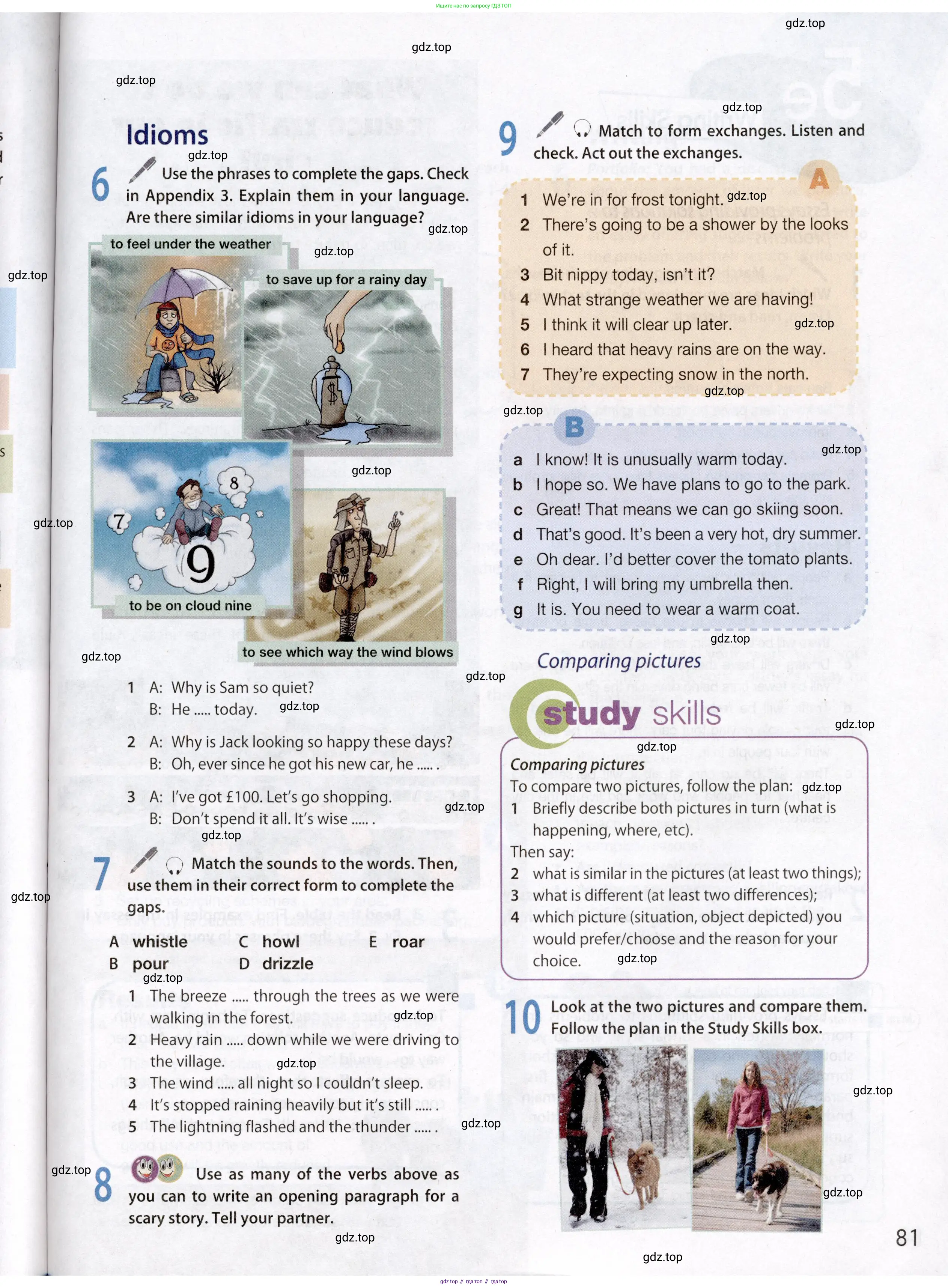 Английский язык (english), 8 класс Учебник (Student's book), авторы: Ваулина Юлия Евгеньевна (Vaulina Julia), Дули Дженни (Dooley Jenny), Подоляко Ольга Евгеньевна (Podolyako Olga), Эванс Вирджиния (Evans Virginia), издательство Просвещение, Москва, 2023, бирюзового цвета, страница 81