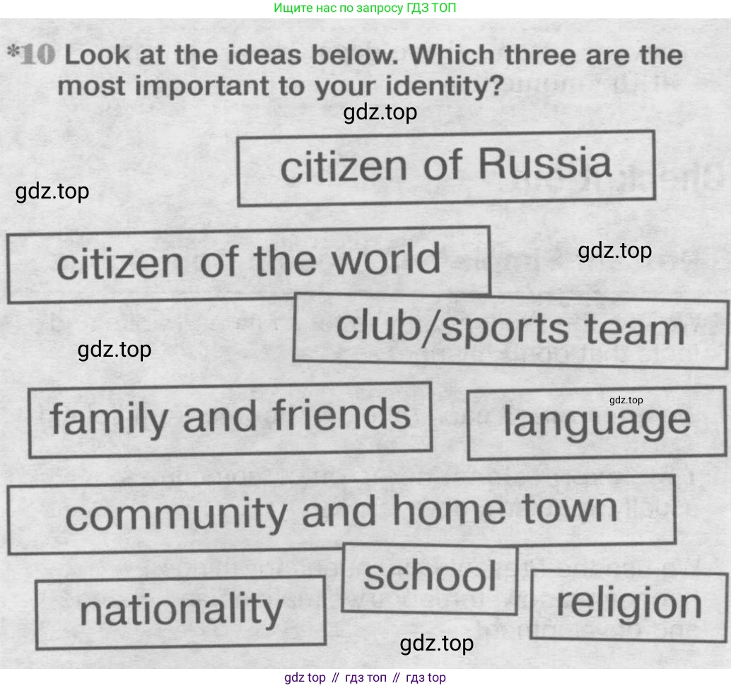 Английский язык (english), 8 класс Учебник (Student's book), авторы: Вербицкая Мария Валерьевна (Verbitskaya Maria), Маккинли Стюарт (McKinlay Stuart), Хастингс Боб (Hastings Bob), Миндрул Ольга Сергеевна (Mindrul Olga), издательство Просвещение, Москва, 2016, белого цвета, страница 8, номер 10, Условие