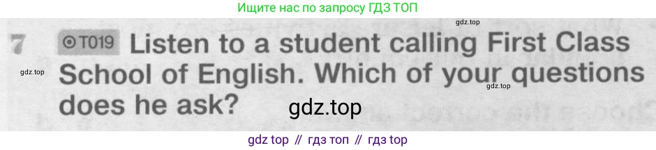 Английский язык (english), 8 класс Учебник (Student's book), авторы: Вербицкая Мария Валерьевна (Verbitskaya Maria), Маккинли Стюарт (McKinlay Stuart), Хастингс Боб (Hastings Bob), Миндрул Ольга Сергеевна (Mindrul Olga), издательство Просвещение, Москва, 2016, белого цвета, страница 19, номер 7, Условие