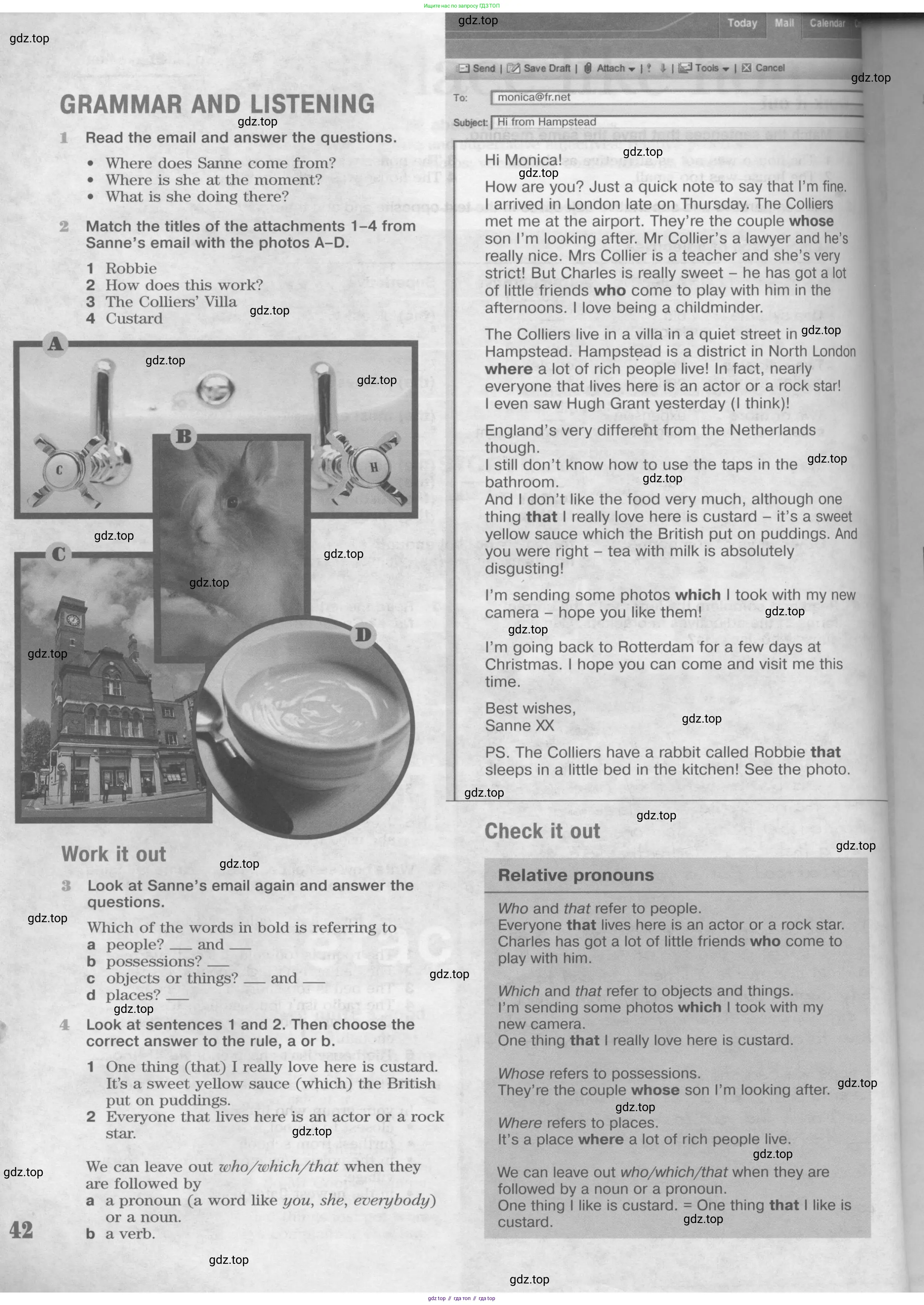 Английский язык (english), 8 класс Учебник (Student's book), авторы: Вербицкая Мария Валерьевна (Verbitskaya Maria), Маккинли Стюарт (McKinlay Stuart), Хастингс Боб (Hastings Bob), Миндрул Ольга Сергеевна (Mindrul Olga), издательство Просвещение, Москва, 2016, белого цвета, страница 42