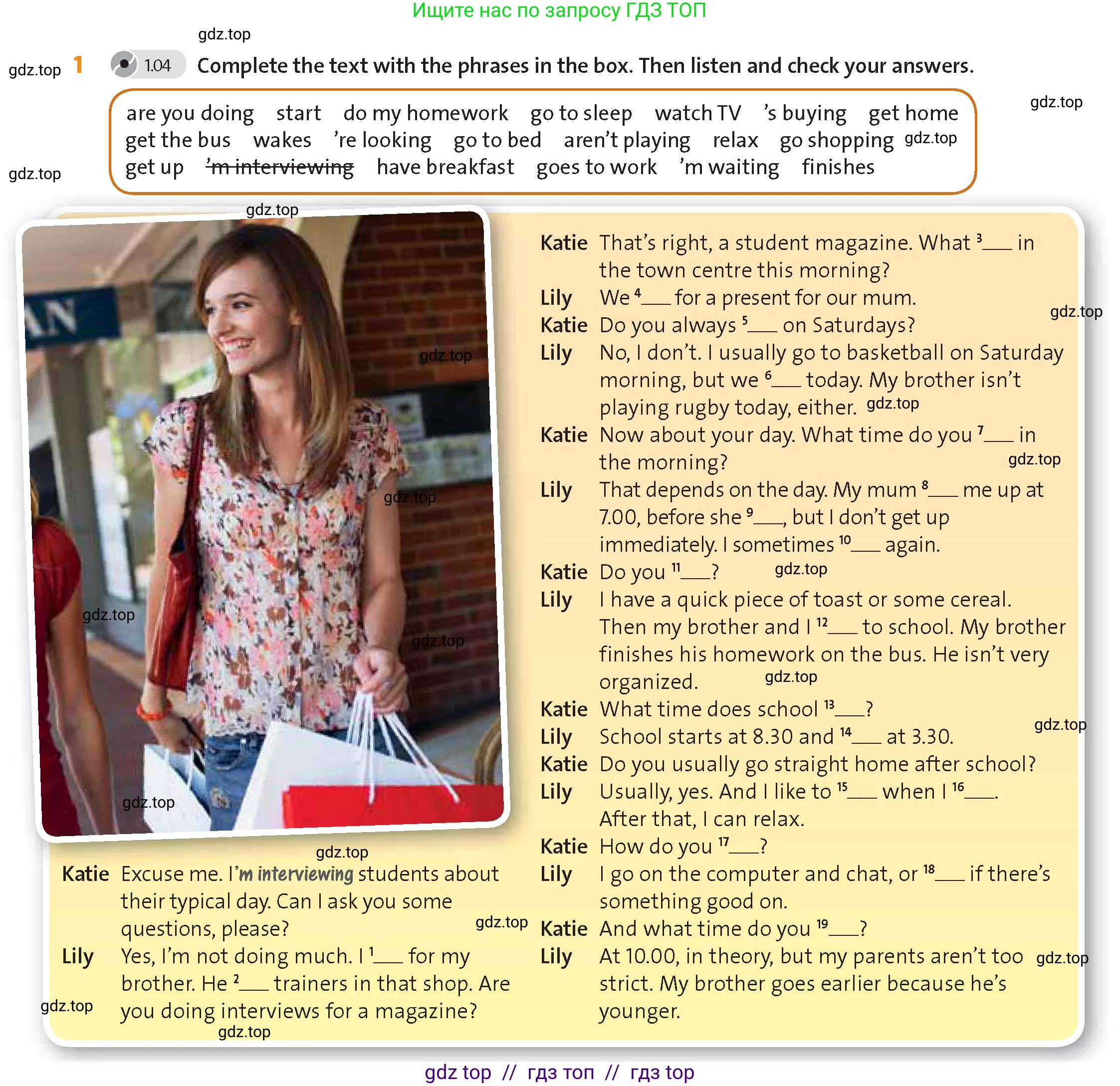 Английский язык (english), 8 класс Учебник (Student's book), авторы: Wetz Ben, Pye Diana, издательство Oxford University Press, Алматы, 2018, зелёного цвета, страница 6, номер 1, Условие