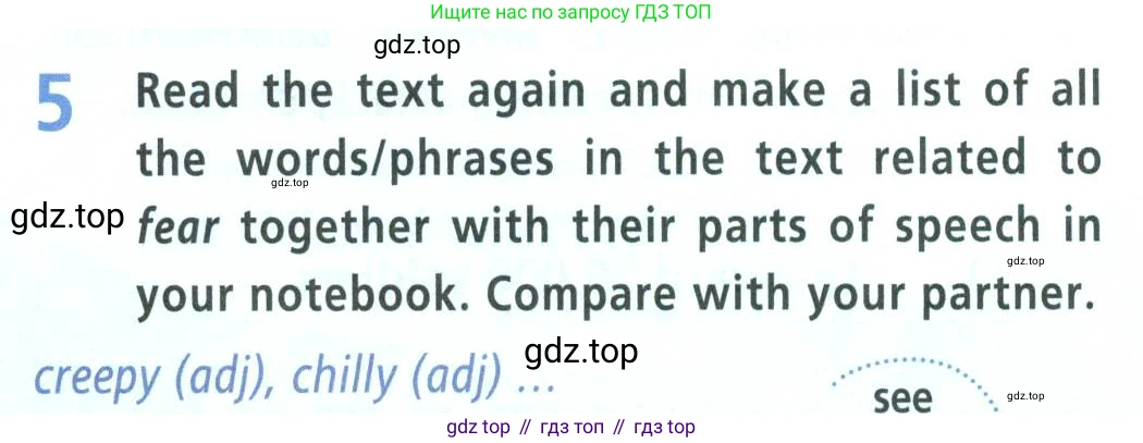 Английский язык (english), 9 класс Учебник (Student's book), авторы: Баранова Ксения Михайловна (Baranova Ksenia), Дули Дженни (Dooley Jenny), Копылова Виктория Викторовна (Kopylova Victoria), Мильруд Радислав Петрович (Millrood Radislav), Эванс Вирджиния (Evans Virginia), издательство Просвещение, Москва, 2023, белого цвета, страница 117, номер 5, Условие 2023-2027