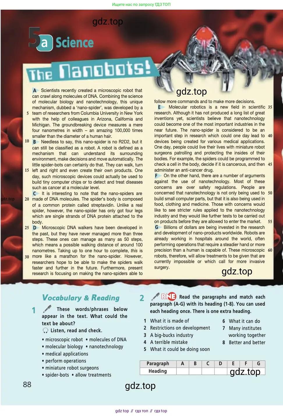Английский язык (english), 9 класс Учебник (Student's book), авторы: Баранова Ксения Михайловна (Baranova Ksenia), Дули Дженни (Dooley Jenny), Копылова Виктория Викторовна (Kopylova Victoria), Мильруд Радислав Петрович (Millrood Radislav), Эванс Вирджиния (Evans Virginia), издательство Просвещение, Москва, 2023, белого цвета, страница 88