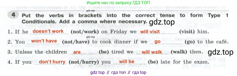 ГДЗ Английский язык (english), 9 класс Грамматический тренажёр, автор: Тимофеева Светлана Леонидовна, издательство Просвещение, Москва, 2024, страница 146, номер 4, Решение 2 (2024-2027)