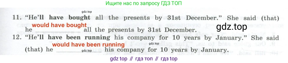 ГДЗ Английский язык (english), 9 класс Грамматический тренажёр, автор: Тимофеева Светлана Леонидовна, издательство Просвещение, Москва, 2024, страница 168, номер 4, Решение 2 (2024-2027) (продолжение 2)