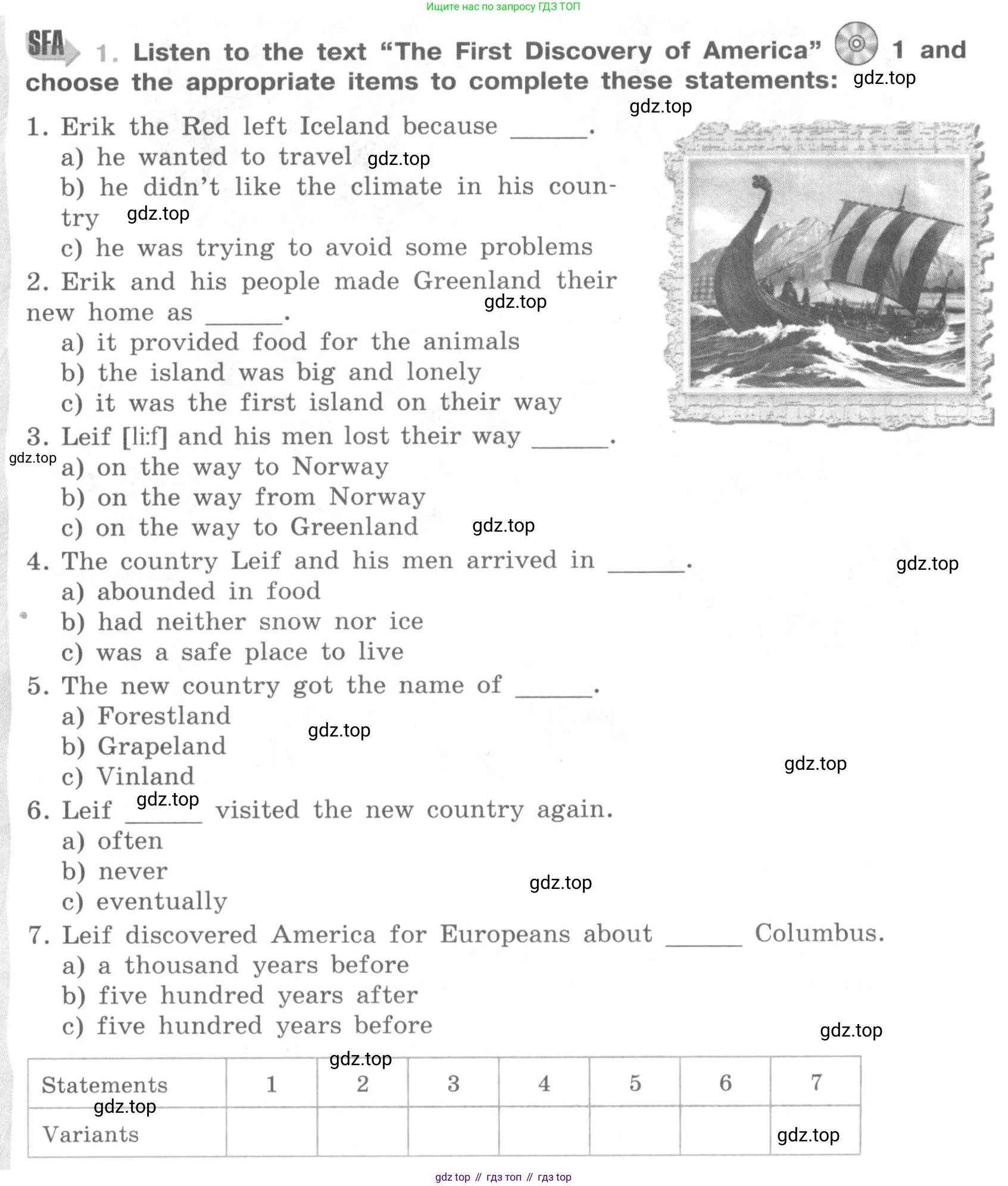 ГДЗ Английский язык (english), 9 класс рабочая тетрадь (activity book), авторы: Афанасьева Ольга Васильевна (Afanasyeva Olga), Михеева Ирина Владимировна (Mikheeva Irina), Баранова Ксения Михайловна (Baranova Ksenia), Петрова Наталья Юрьевна, издательство Просвещение, Москва, 2016, голубого цвета, страница 3, номер 1, Условие