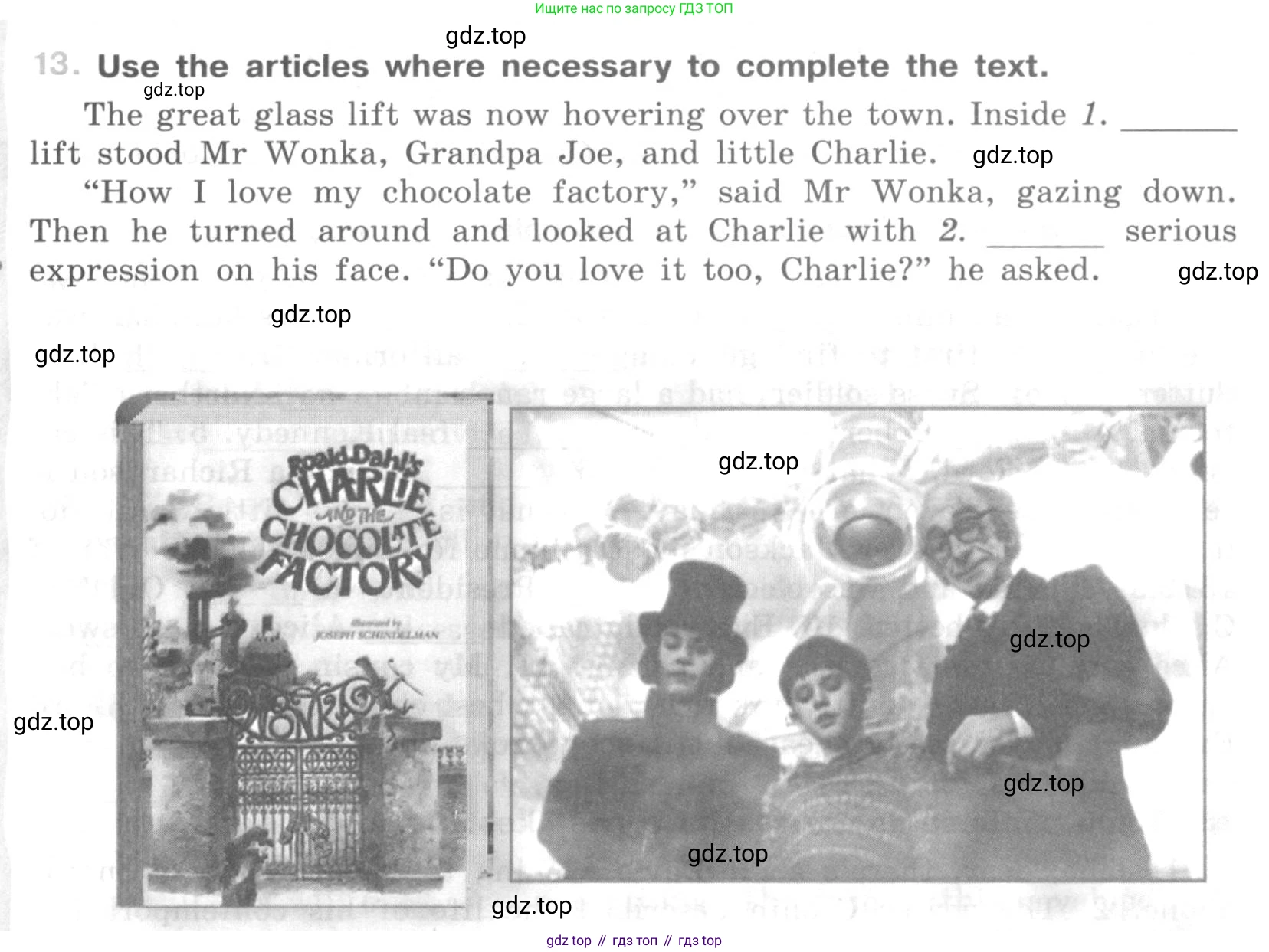 ГДЗ Английский язык (english), 9 класс рабочая тетрадь (activity book), авторы: Афанасьева Ольга Васильевна (Afanasyeva Olga), Михеева Ирина Владимировна (Mikheeva Irina), Баранова Ксения Михайловна (Baranova Ksenia), Петрова Наталья Юрьевна, издательство Просвещение, Москва, 2016, голубого цвета, страница 35, номер 13, Условие