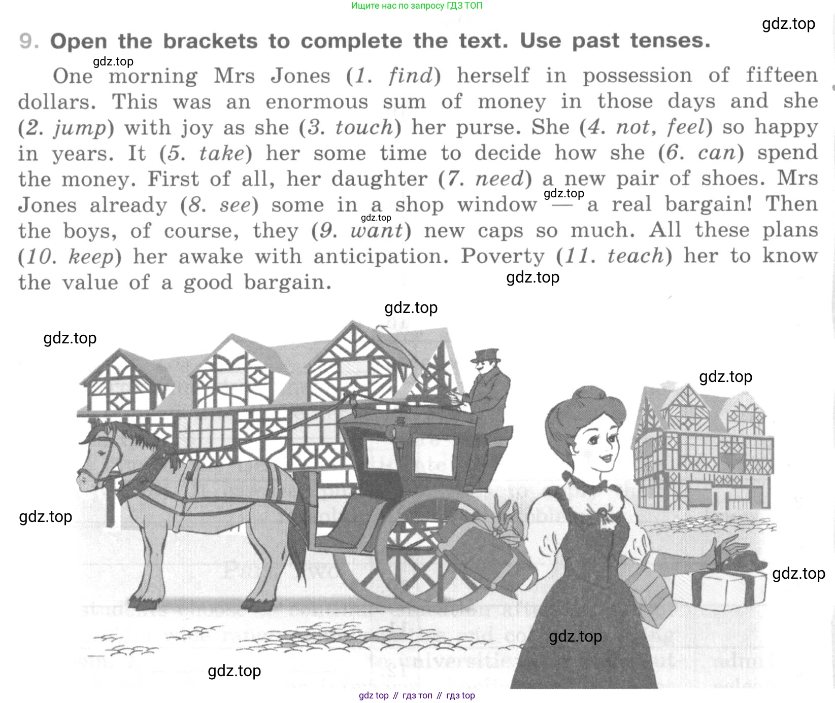 ГДЗ Английский язык (english), 9 класс рабочая тетрадь (activity book), авторы: Афанасьева Ольга Васильевна (Afanasyeva Olga), Михеева Ирина Владимировна (Mikheeva Irina), Баранова Ксения Михайловна (Baranova Ksenia), Петрова Наталья Юрьевна, издательство Просвещение, Москва, 2016, голубого цвета, страница 50, номер 9, Условие