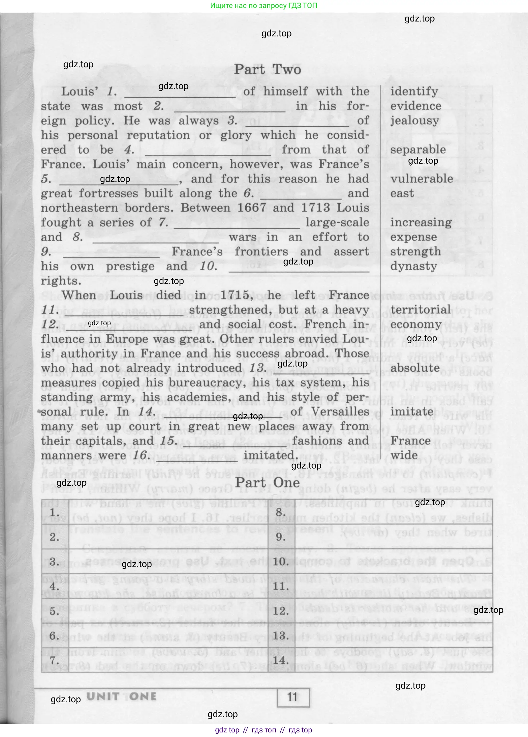 Английский язык (english), 9 класс рабочая тетрадь (activity book), авторы: Афанасьева Ольга Васильевна (Afanasyeva Olga), Михеева Ирина Владимировна (Mikheeva Irina), Баранова Ксения Михайловна (Baranova Ksenia), Петрова Наталья Юрьевна, издательство Просвещение, Москва, 2016, голубого цвета, страница 11