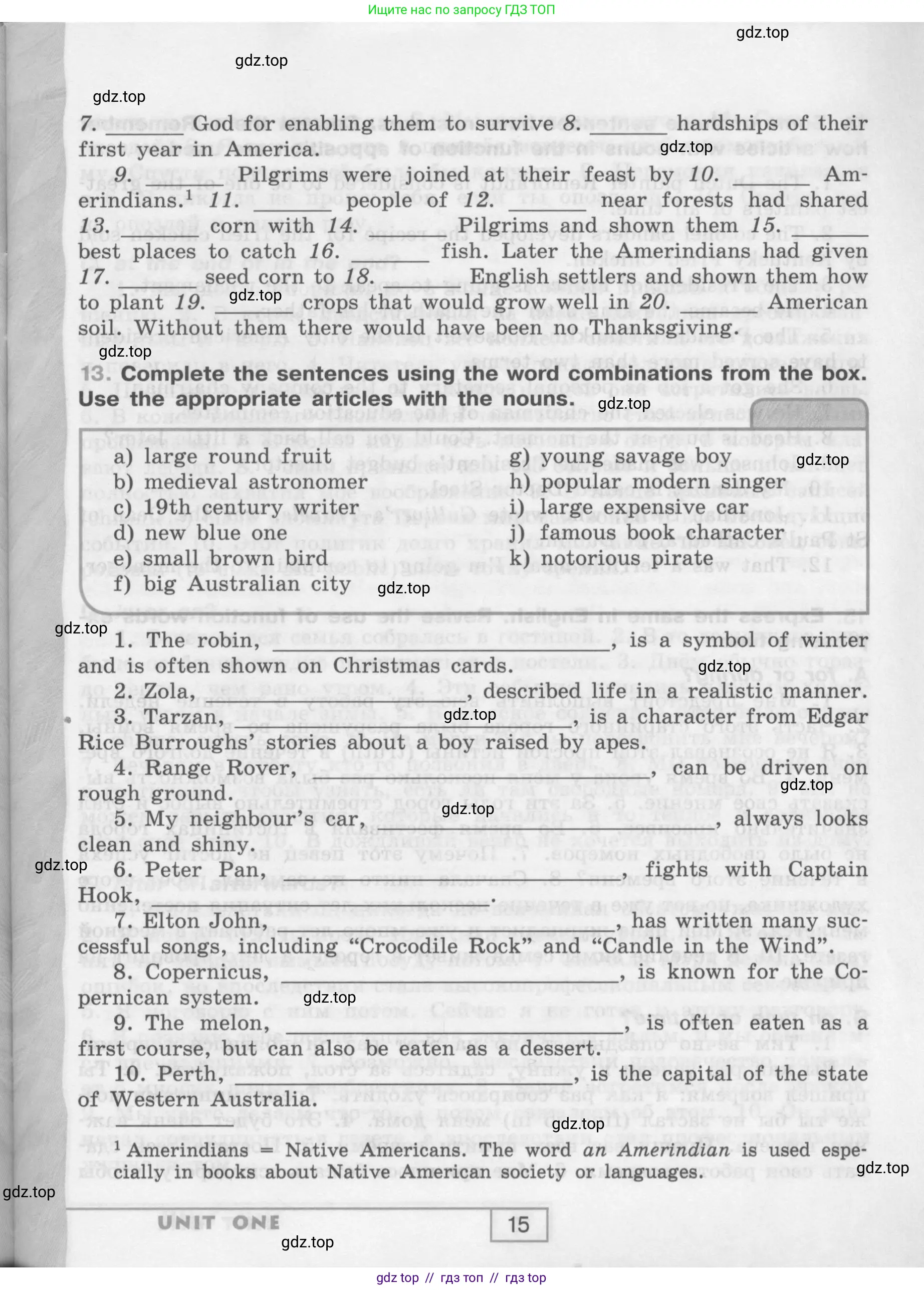 Английский язык (english), 9 класс рабочая тетрадь (activity book), авторы: Афанасьева Ольга Васильевна (Afanasyeva Olga), Михеева Ирина Владимировна (Mikheeva Irina), Баранова Ксения Михайловна (Baranova Ksenia), Петрова Наталья Юрьевна, издательство Просвещение, Москва, 2016, голубого цвета, страница 15