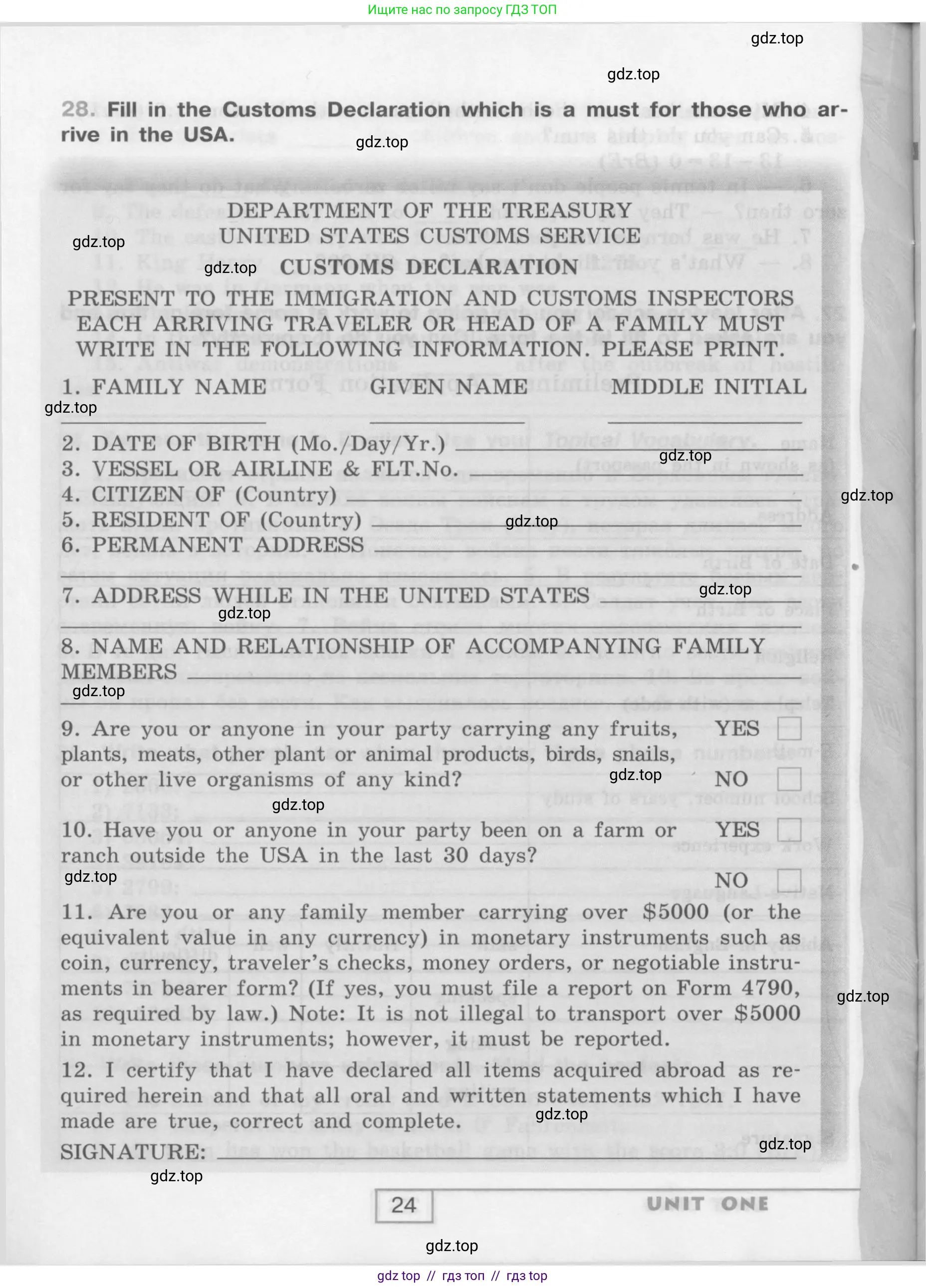 Английский язык (english), 9 класс рабочая тетрадь (activity book), авторы: Афанасьева Ольга Васильевна (Afanasyeva Olga), Михеева Ирина Владимировна (Mikheeva Irina), Баранова Ксения Михайловна (Baranova Ksenia), Петрова Наталья Юрьевна, издательство Просвещение, Москва, 2016, голубого цвета, страница 24