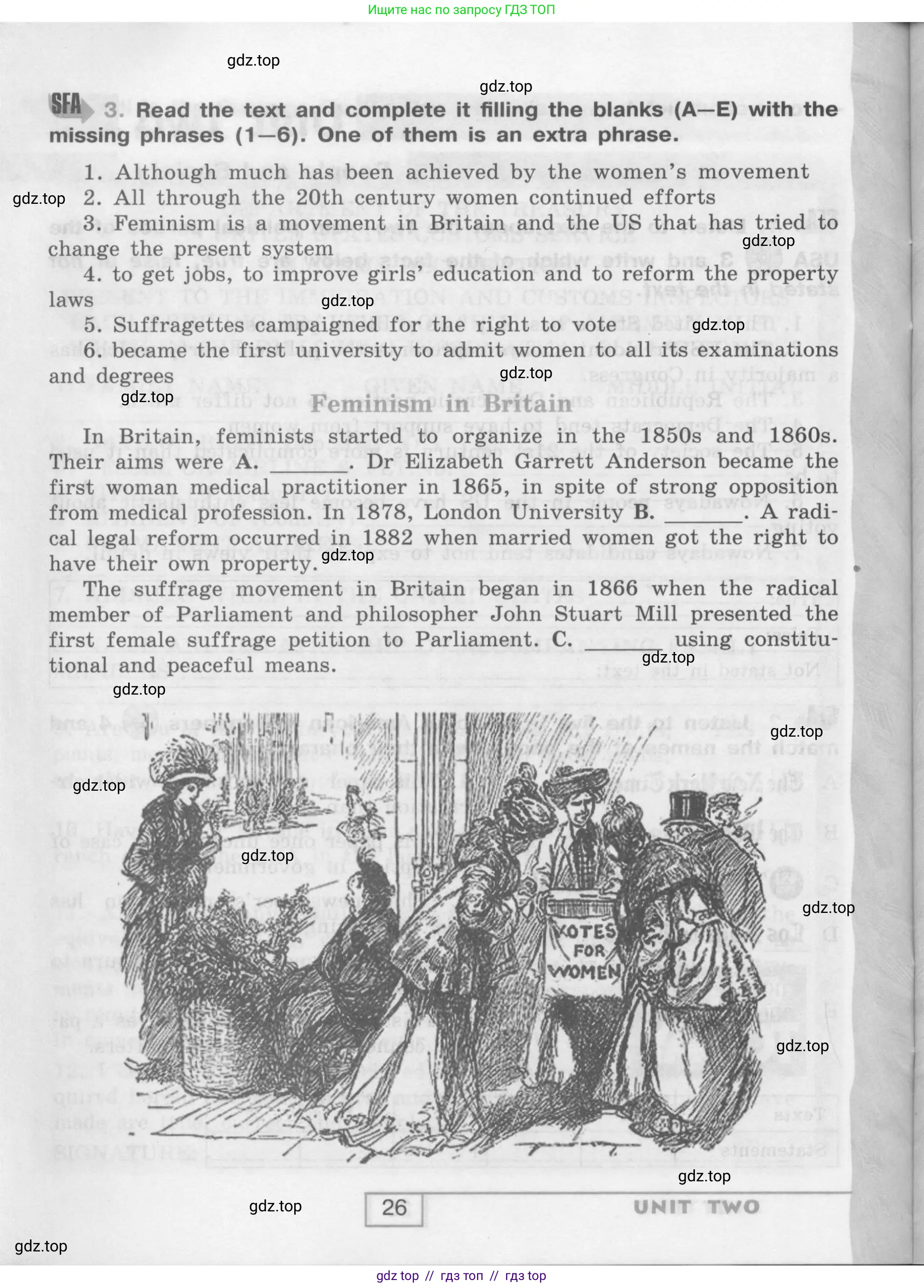 Английский язык (english), 9 класс рабочая тетрадь (activity book), авторы: Афанасьева Ольга Васильевна (Afanasyeva Olga), Михеева Ирина Владимировна (Mikheeva Irina), Баранова Ксения Михайловна (Baranova Ksenia), Петрова Наталья Юрьевна, издательство Просвещение, Москва, 2016, голубого цвета, страница 26