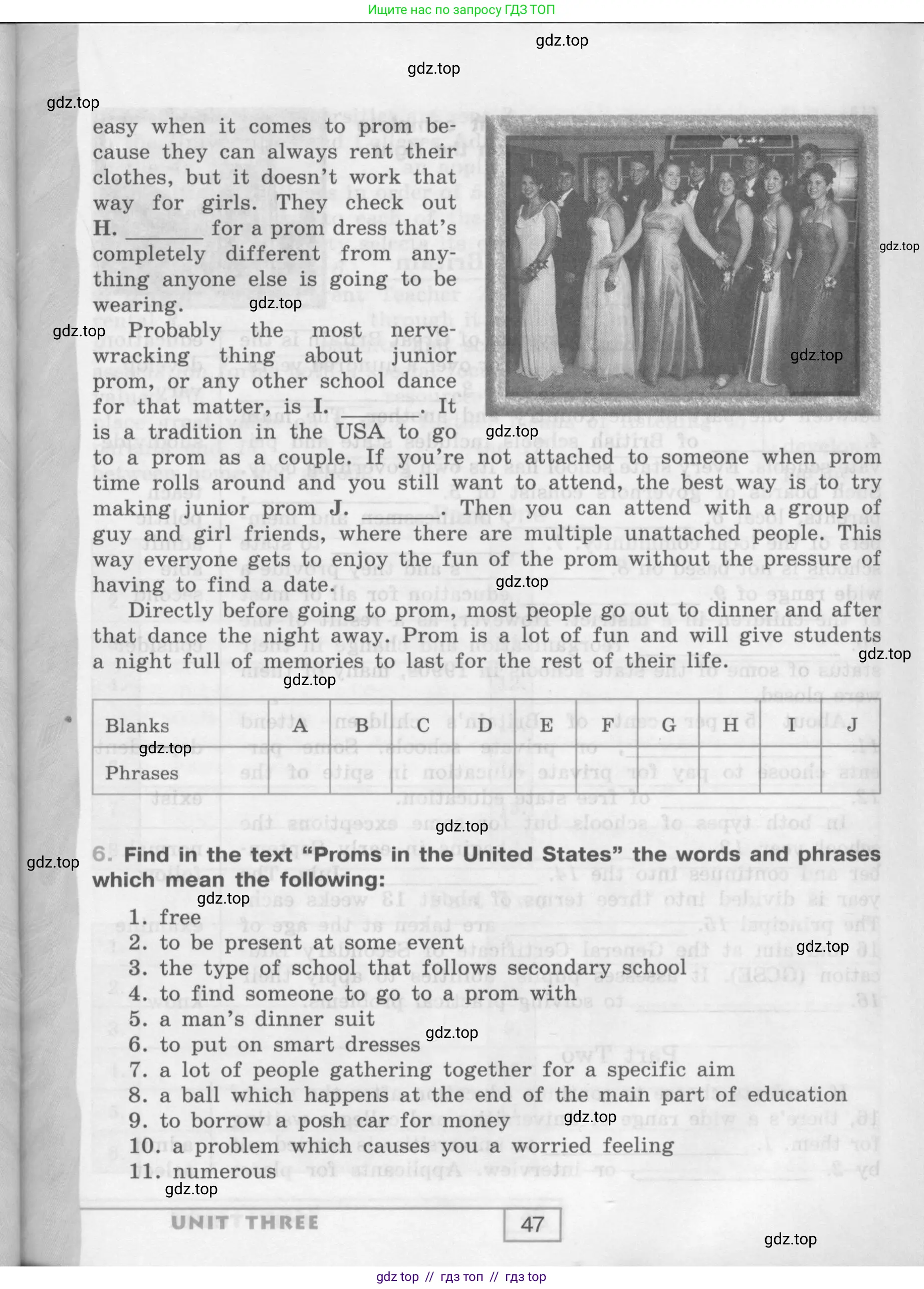 Английский язык (english), 9 класс рабочая тетрадь (activity book), авторы: Афанасьева Ольга Васильевна (Afanasyeva Olga), Михеева Ирина Владимировна (Mikheeva Irina), Баранова Ксения Михайловна (Baranova Ksenia), Петрова Наталья Юрьевна, издательство Просвещение, Москва, 2016, голубого цвета, страница 47