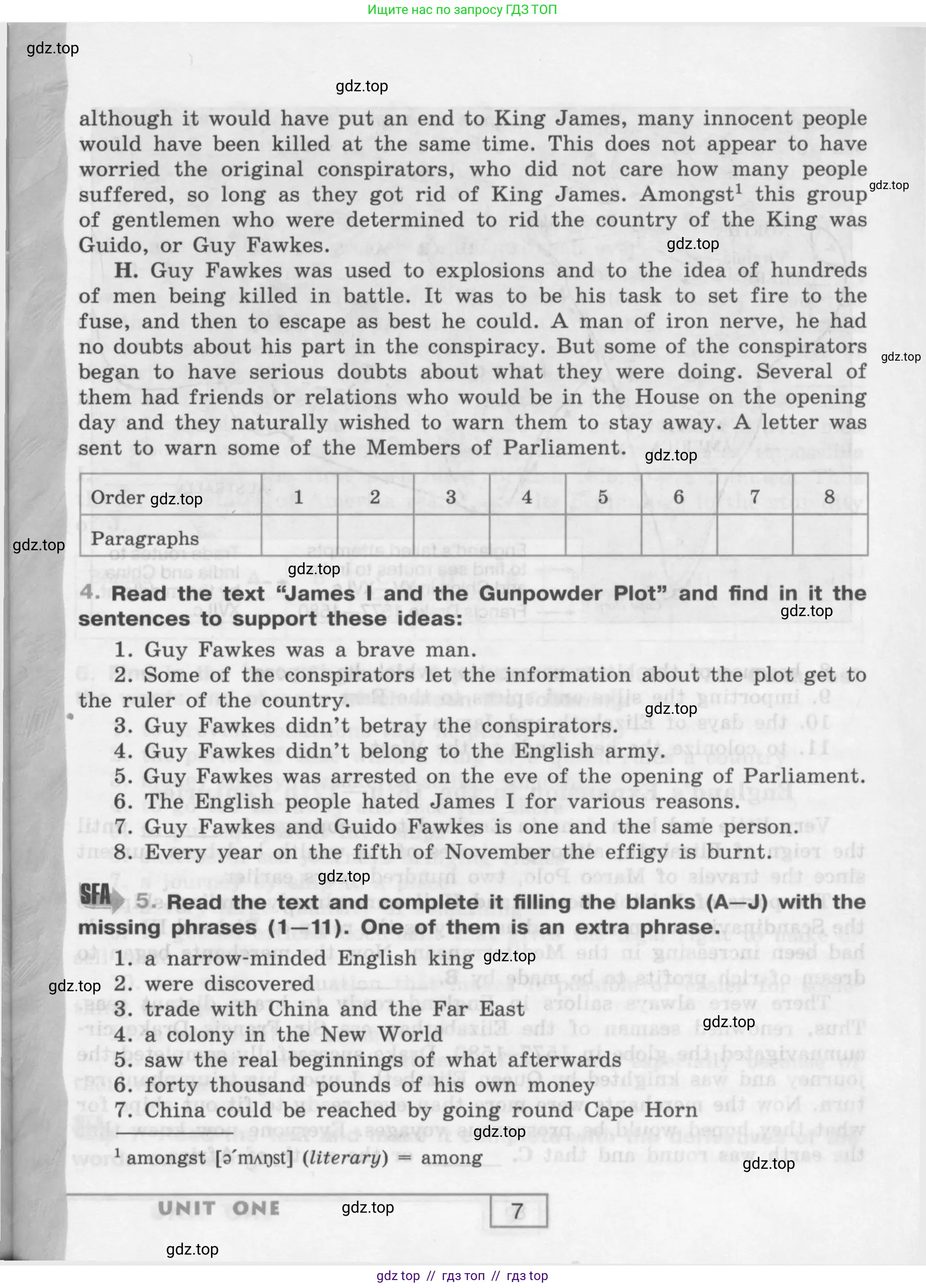 Английский язык (english), 9 класс рабочая тетрадь (activity book), авторы: Афанасьева Ольга Васильевна (Afanasyeva Olga), Михеева Ирина Владимировна (Mikheeva Irina), Баранова Ксения Михайловна (Baranova Ksenia), Петрова Наталья Юрьевна, издательство Просвещение, Москва, 2016, голубого цвета, страница 7