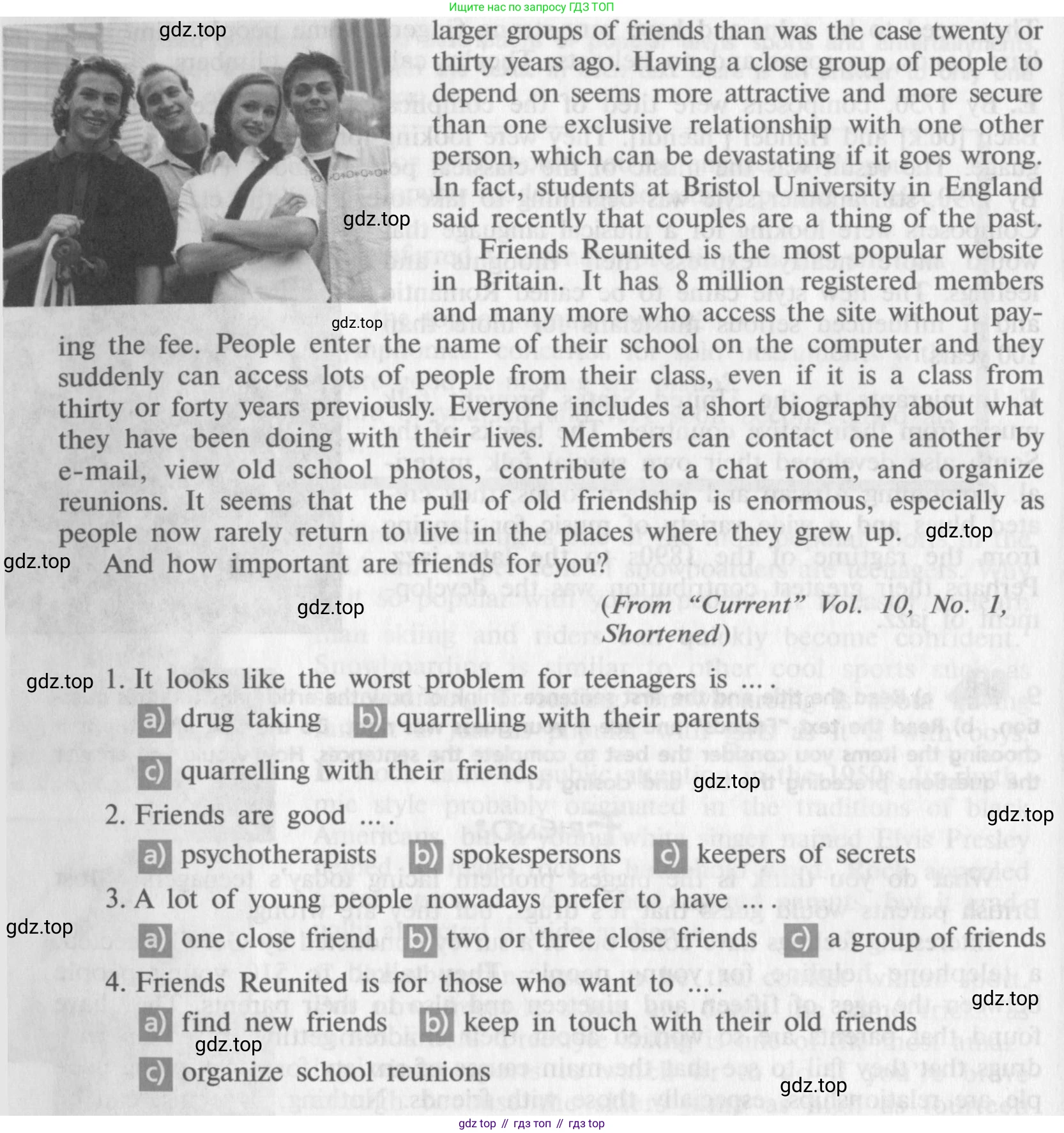 ГДЗ Английский язык (english), 9 класс Учебник (Student's book), авторы: Афанасьева Ольга Васильевна (Afanasyeva Olga), Михеева Ирина Владимировна (Mikheeva Irina), издательство Просвещение, Москва, 2014, голубого цвета, страница 129, номер 9, Условие (продолжение 2)