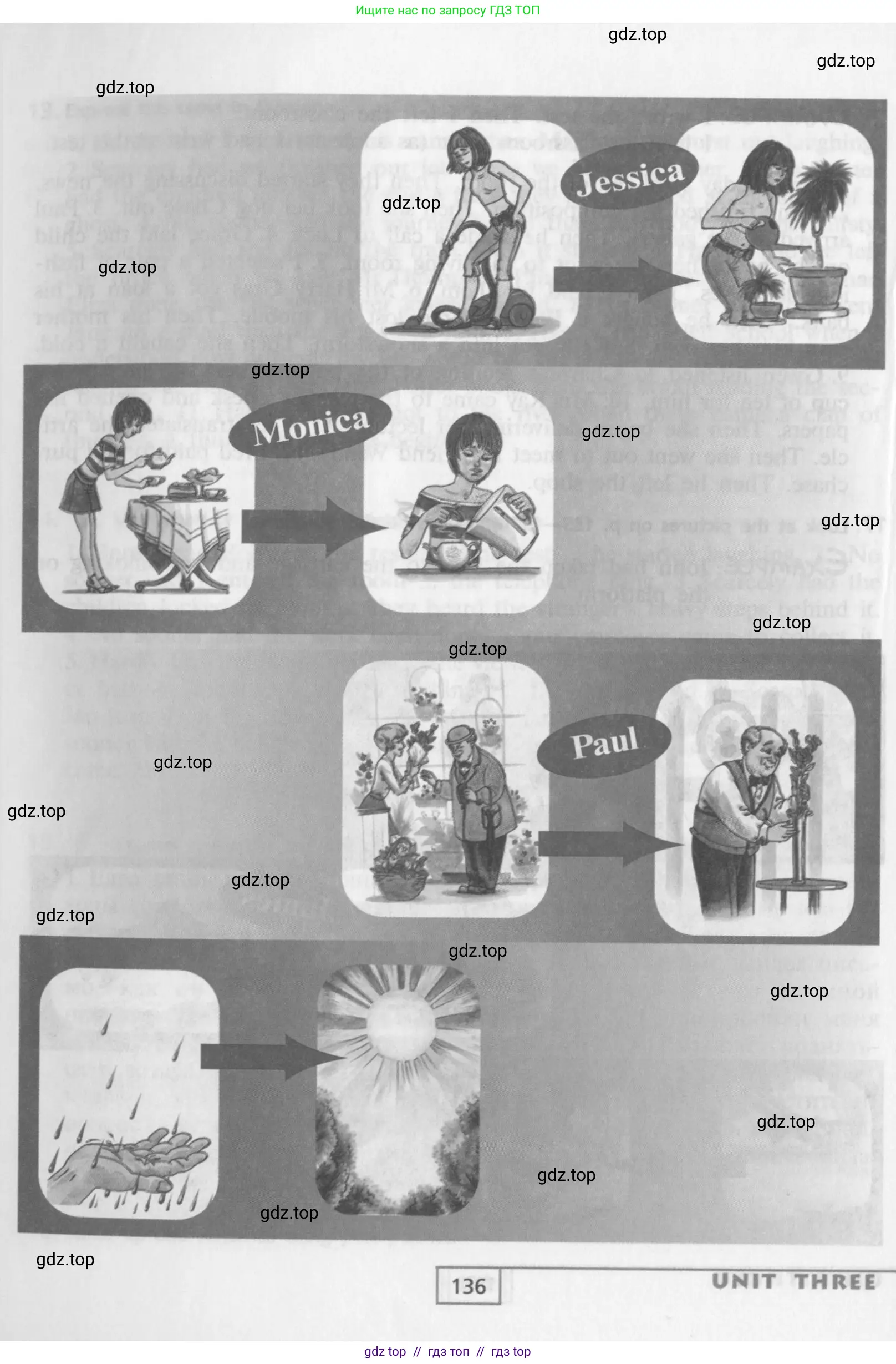 Английский язык (english), 9 класс Учебник (Student's book), авторы: Афанасьева Ольга Васильевна (Afanasyeva Olga), Михеева Ирина Владимировна (Mikheeva Irina), издательство Просвещение, Москва, 2014, голубого цвета, страница 136