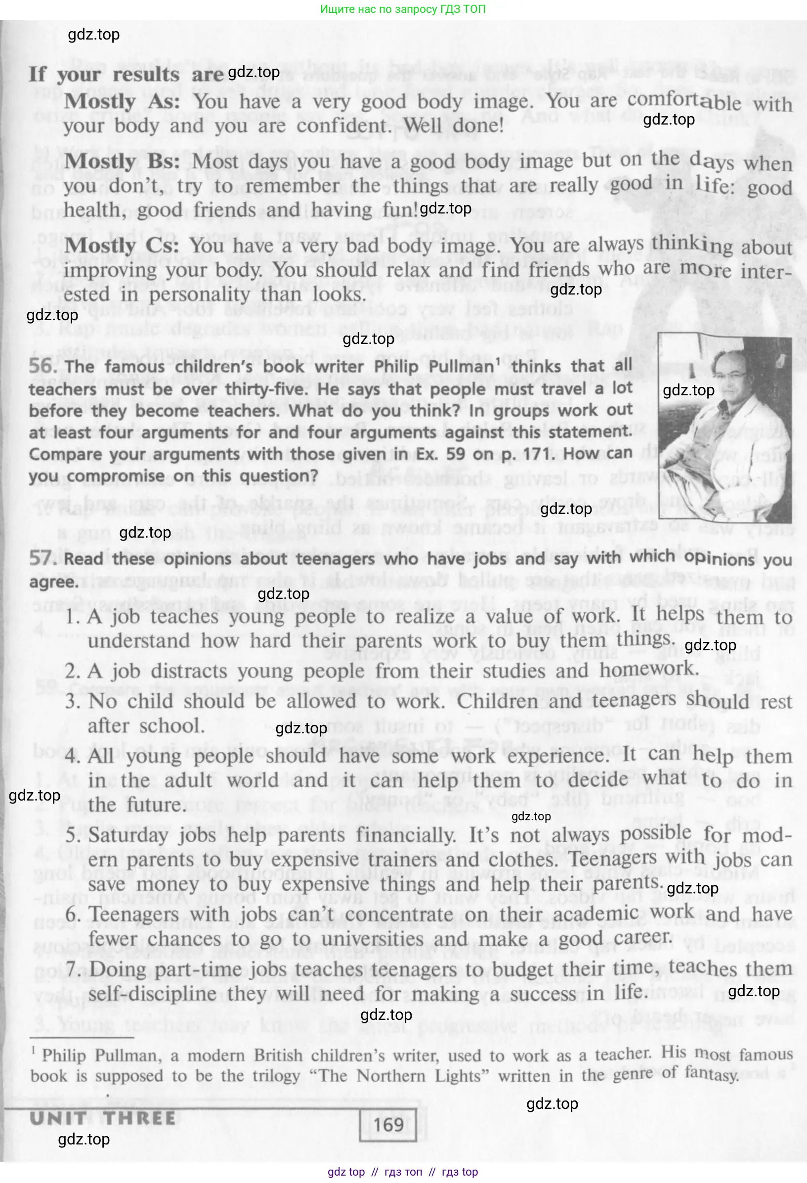 Английский язык (english), 9 класс Учебник (Student's book), авторы: Афанасьева Ольга Васильевна (Afanasyeva Olga), Михеева Ирина Владимировна (Mikheeva Irina), издательство Просвещение, Москва, 2014, голубого цвета, страница 169