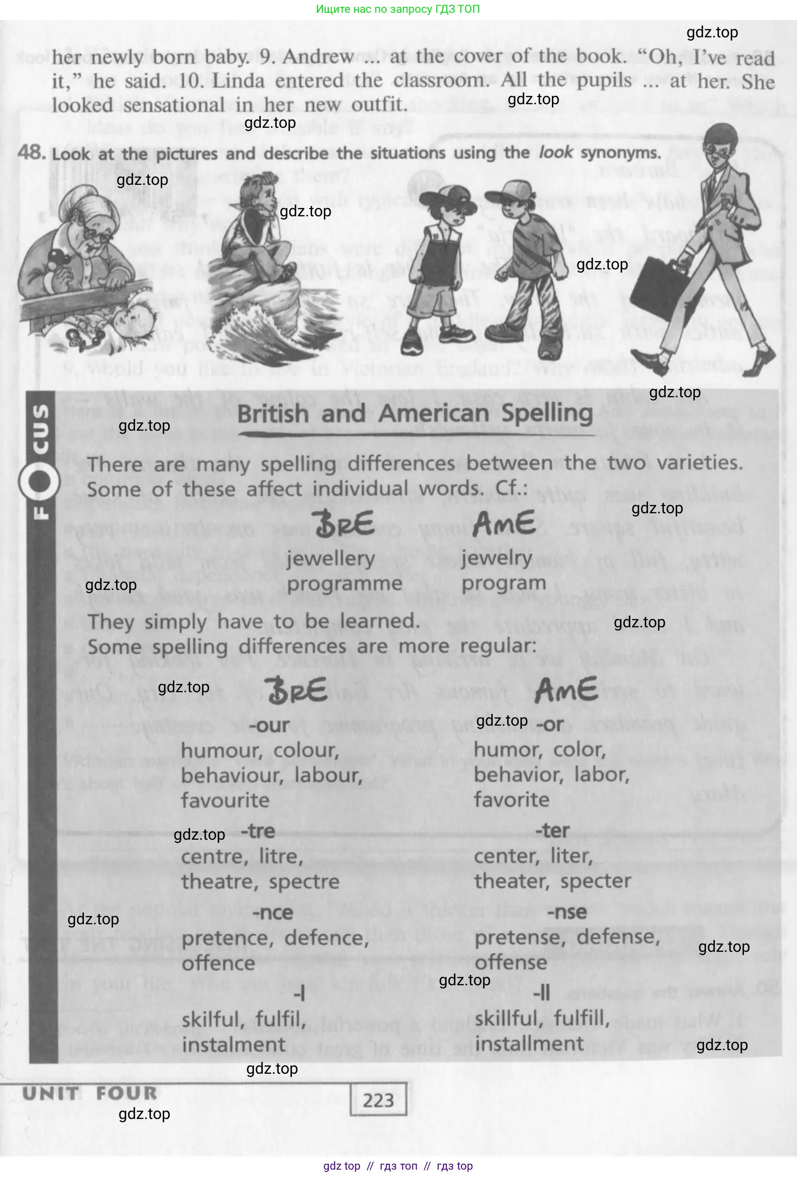 Английский язык (english), 9 класс Учебник (Student's book), авторы: Афанасьева Ольга Васильевна (Afanasyeva Olga), Михеева Ирина Владимировна (Mikheeva Irina), издательство Просвещение, Москва, 2014, голубого цвета, страница 223