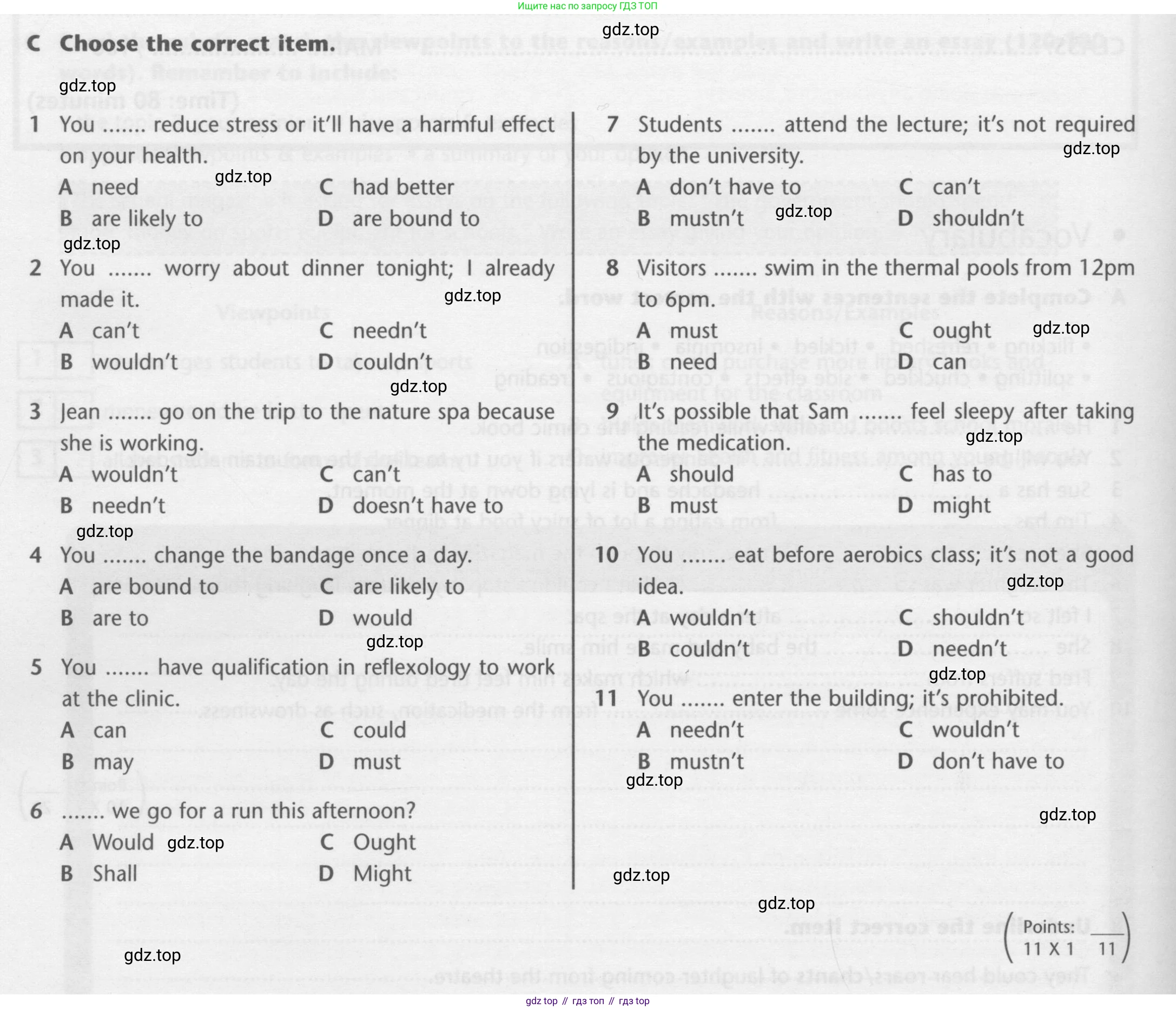 ГДЗ Английский язык (english), 9 класс контрольные задания (test booklet), авторы: Баранова Ксения Михайловна (Baranova Ksenia), Дули Дженни (Dooley Jenny), Копылова Виктория Викторовна (Kopylova Victoria), Мильруд Радислав Петрович (Millrood Radislav), Эванс Вирджиния (Evans Virginia), издательство Просвещение, Москва, 2019, серого цвета, страница 14, номер C, Условие 2015-2023