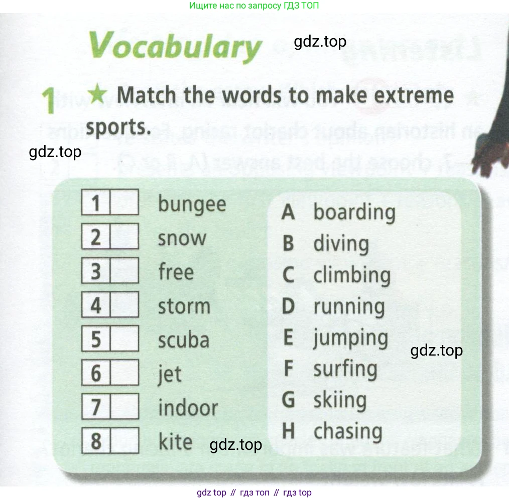 ГДЗ Английский язык (english), 9 класс Рабочая тетрадь (workbook), авторы: Баранова Ксения Михайловна (Baranova Ksenia), Дули Дженни (Dooley Jenny), Копылова Виктория Викторовна (Kopylova Victoria), Мильруд Радислав Петрович (Millrood Radislav), Эванс Вирджиния (Evans Virginia), издательство Просвещение, Москва, 2024, белого цвета, страница 23, номер 1, Условие 2024-2027