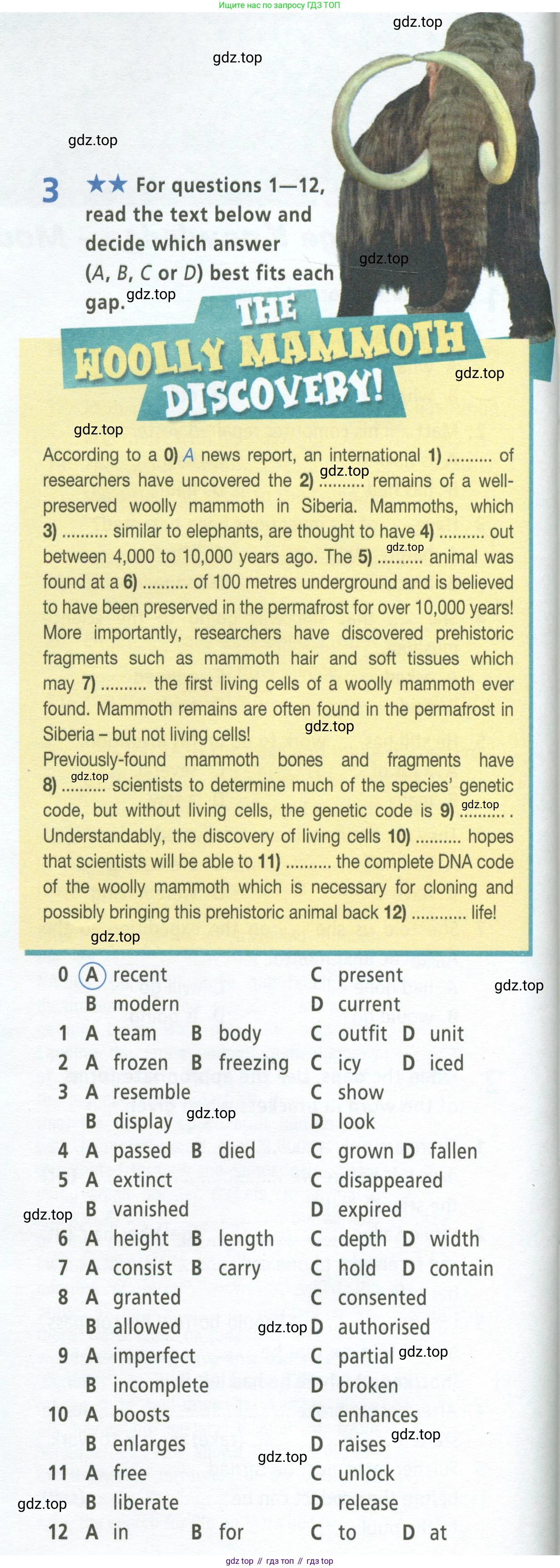 ГДЗ Английский язык (english), 9 класс Рабочая тетрадь (workbook), авторы: Баранова Ксения Михайловна (Baranova Ksenia), Дули Дженни (Dooley Jenny), Копылова Виктория Викторовна (Kopylova Victoria), Мильруд Радислав Петрович (Millrood Radislav), Эванс Вирджиния (Evans Virginia), издательство Просвещение, Москва, 2024, белого цвета, страница 74, номер 3, Условие 2024-2027
