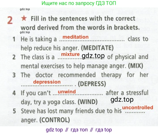 ГДЗ Английский язык (english), 9 класс Рабочая тетрадь (workbook), авторы: Баранова Ксения Михайловна (Baranova Ksenia), Дули Дженни (Dooley Jenny), Копылова Виктория Викторовна (Kopylova Victoria), Мильруд Радислав Петрович (Millrood Radislav), Эванс Вирджиния (Evans Virginia), издательство Просвещение, Москва, 2024, белого цвета, страница 38, номер 2, Решение 2 (2024-2027)