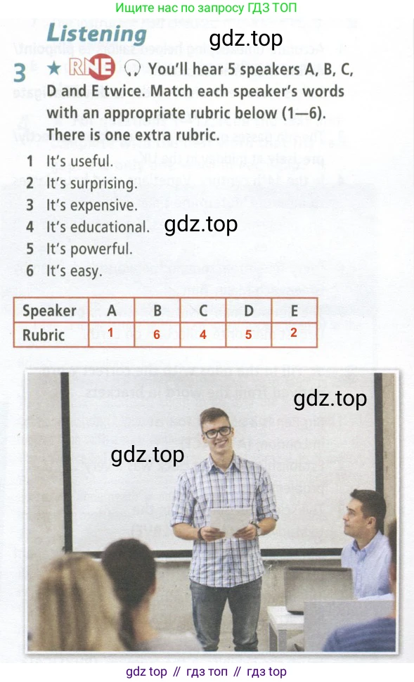ГДЗ Английский язык (english), 9 класс Рабочая тетрадь (workbook), авторы: Баранова Ксения Михайловна (Baranova Ksenia), Дули Дженни (Dooley Jenny), Копылова Виктория Викторовна (Kopylova Victoria), Мильруд Радислав Петрович (Millrood Radislav), Эванс Вирджиния (Evans Virginia), издательство Просвещение, Москва, 2024, белого цвета, страница 61, номер 3, Решение 2 (2024-2027)