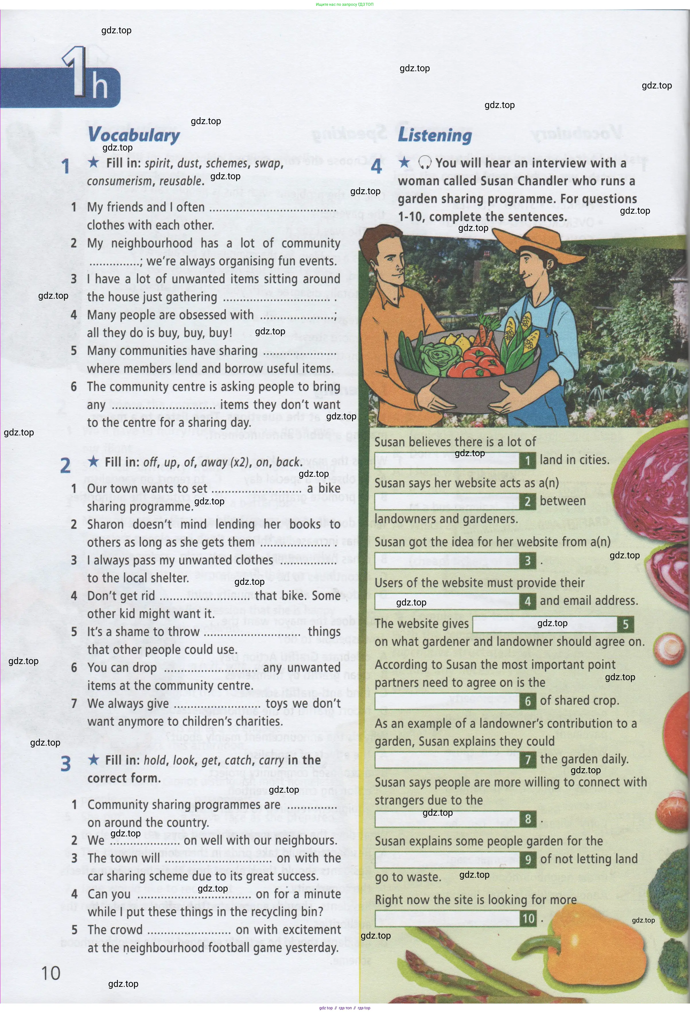 Английский язык (english), 9 класс Рабочая тетрадь (workbook), авторы: Баранова Ксения Михайловна (Baranova Ksenia), Дули Дженни (Dooley Jenny), Копылова Виктория Викторовна (Kopylova Victoria), Мильруд Радислав Петрович (Millrood Radislav), Эванс Вирджиния (Evans Virginia), издательство Просвещение, Москва, 2024, белого цвета, страница 10