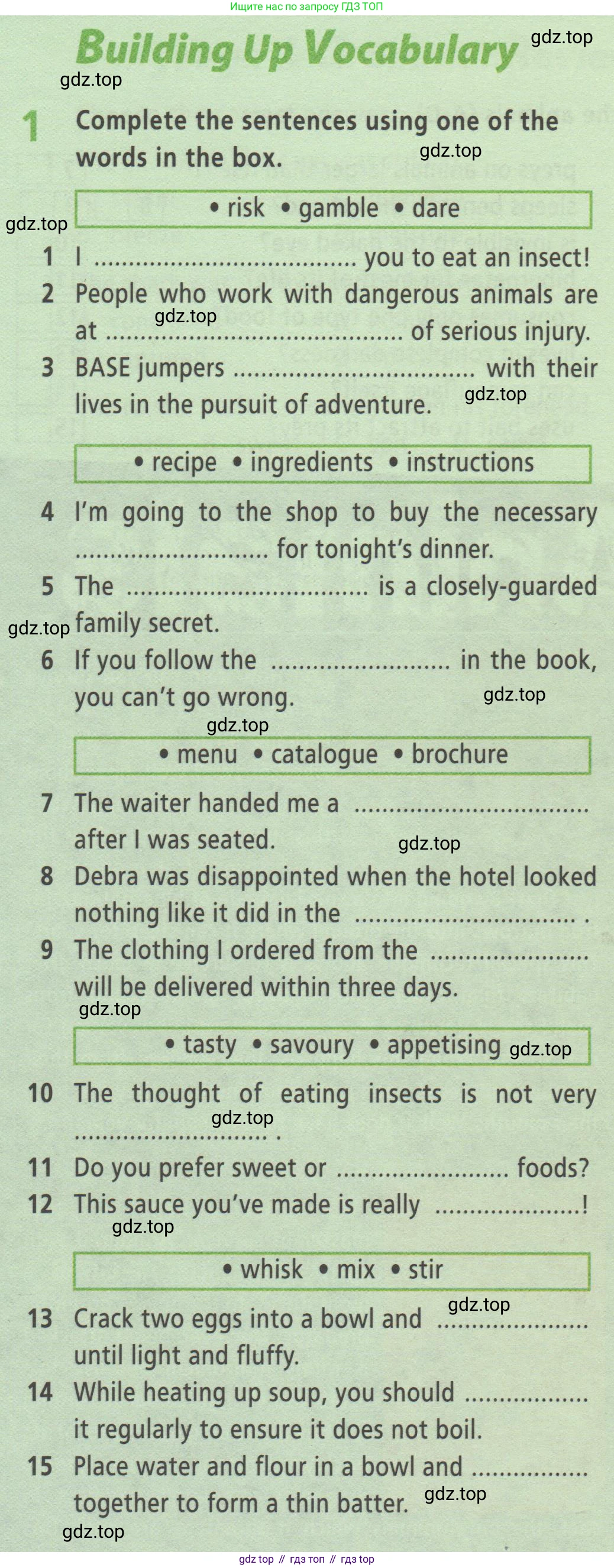 ГДЗ Английский язык (english), 9 класс Рабочая тетрадь (workbook), авторы: Баранова Ксения Михайловна (Baranova Ksenia), Дули Дженни (Dooley Jenny), Копылова Виктория Викторовна (Kopylova Victoria), Мильруд Радислав Петрович (Millrood Radislav), Эванс Вирджиния (Evans Virginia), издательство Просвещение, Москва, 2024, белого цвета, страница 30, номер 1, Условие 2019-2023