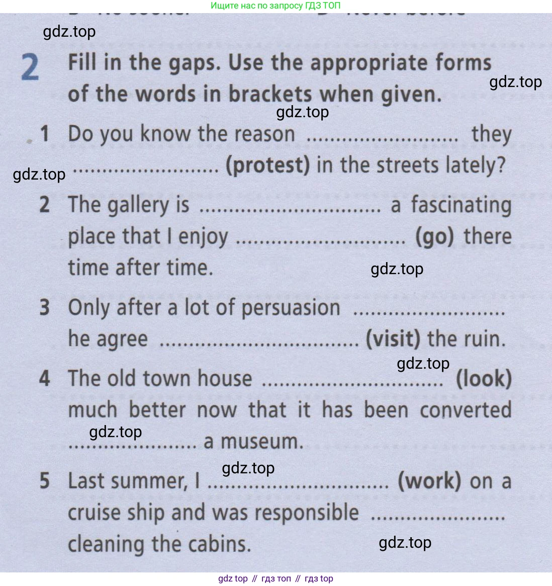 ГДЗ Английский язык (english), 9 класс Рабочая тетрадь (workbook), авторы: Баранова Ксения Михайловна (Baranova Ksenia), Дули Дженни (Dooley Jenny), Копылова Виктория Викторовна (Kopylova Victoria), Мильруд Радислав Петрович (Millrood Radislav), Эванс Вирджиния (Evans Virginia), издательство Просвещение, Москва, 2024, белого цвета, страница 87, номер 2, Условие 2019-2023
